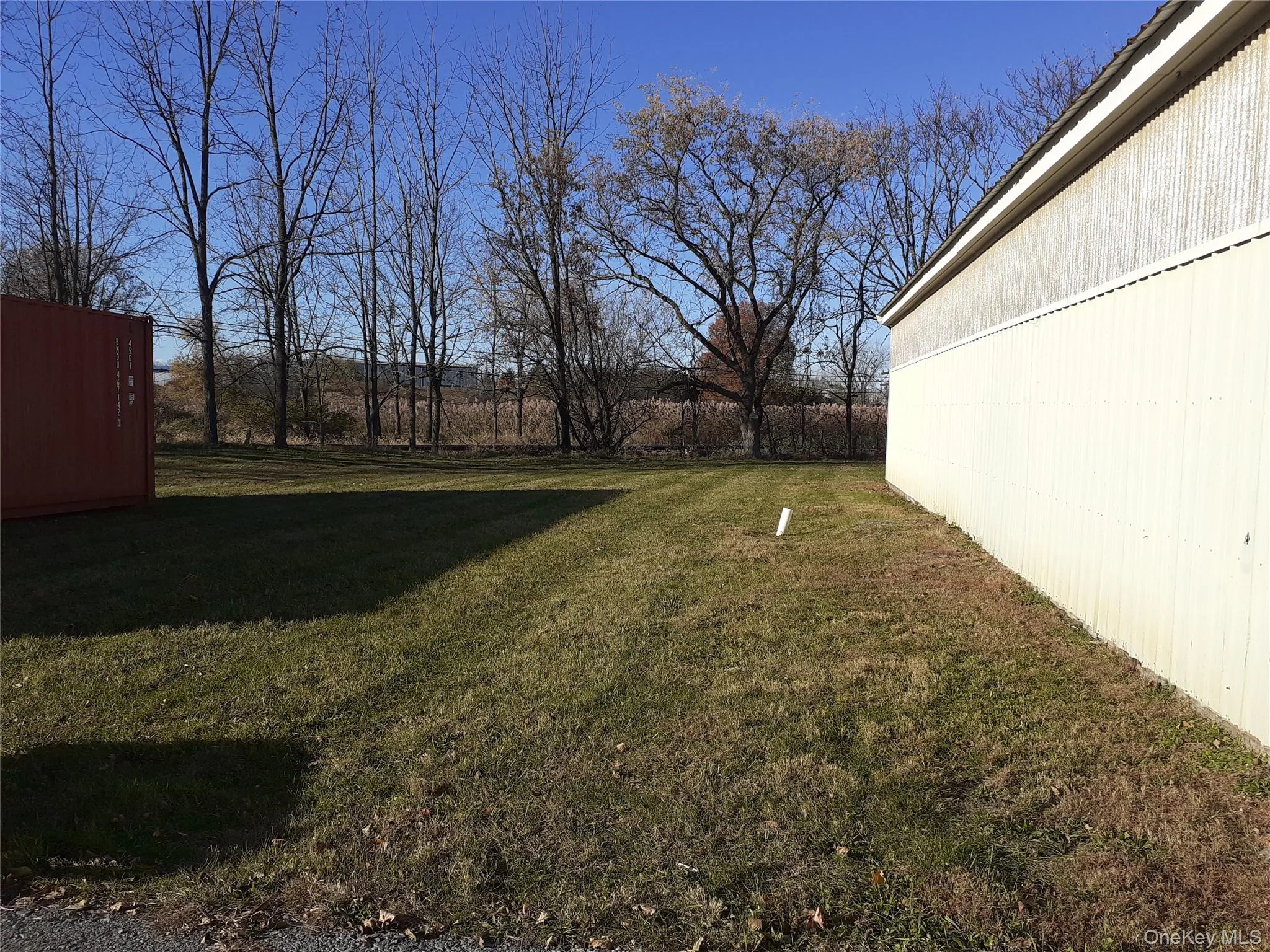 View of grassy yard View of grassy yard