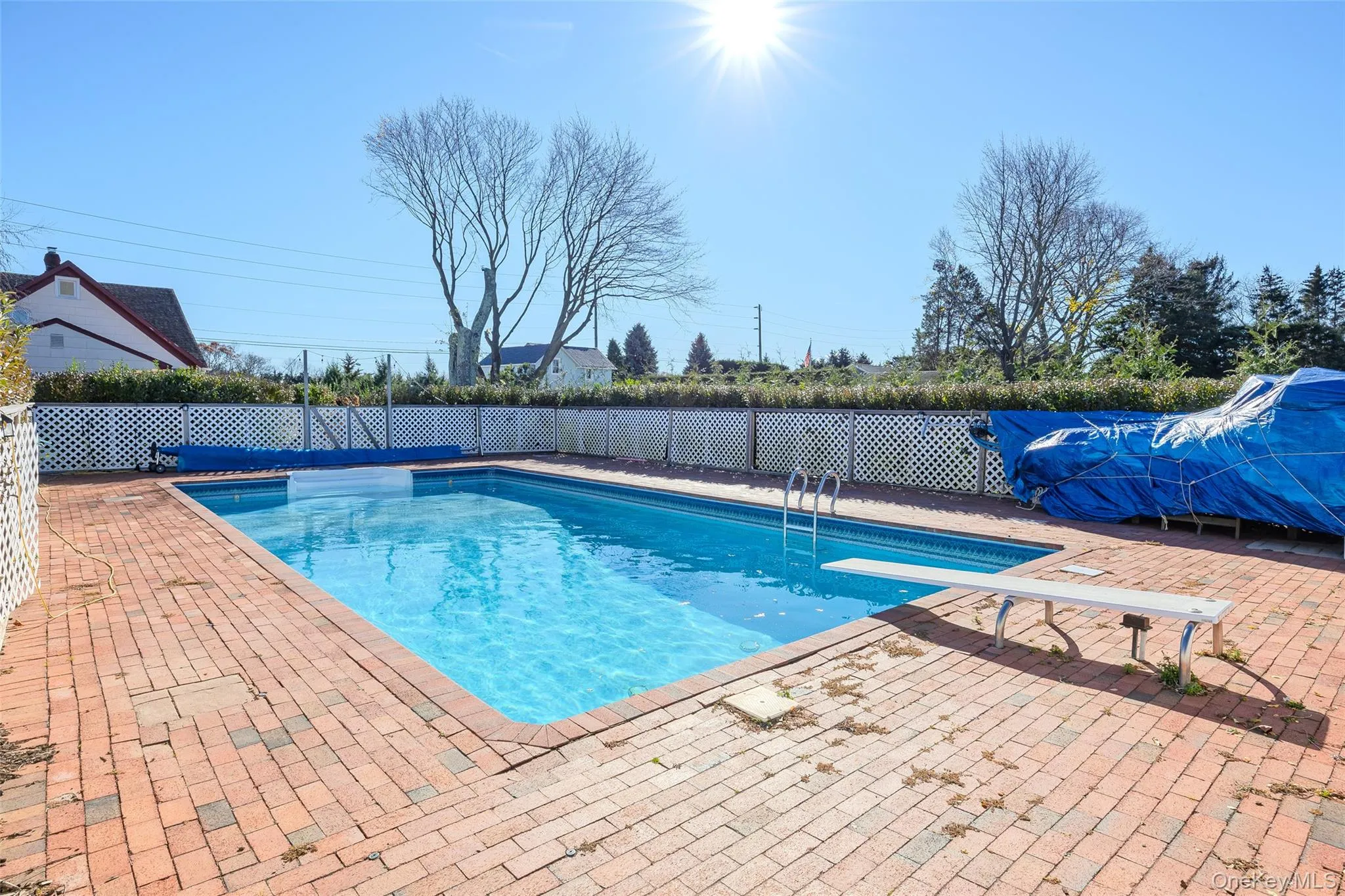 Pool & large patio area Pool & large patio area