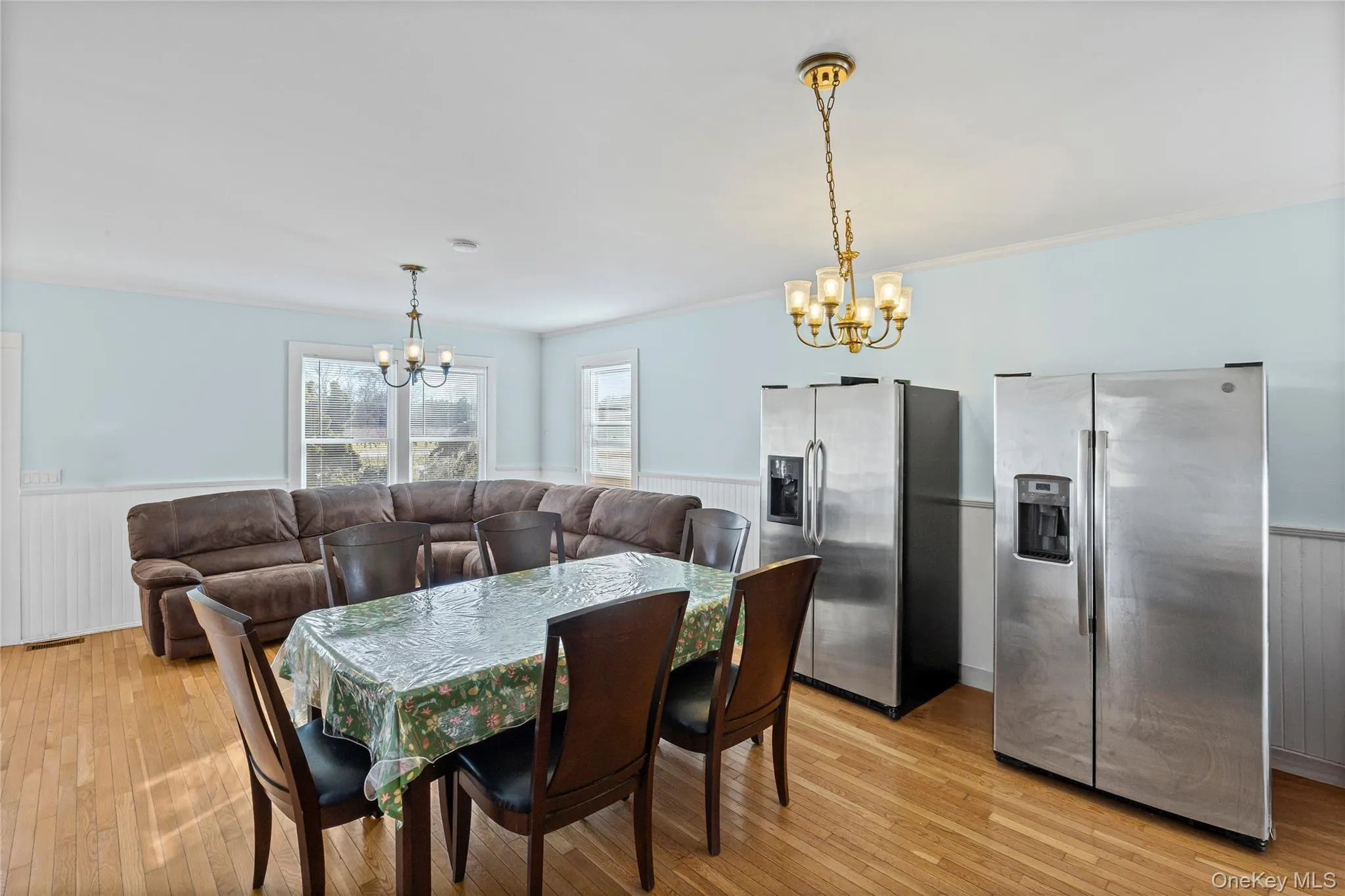 Dining space open to living room Dining space open to living room