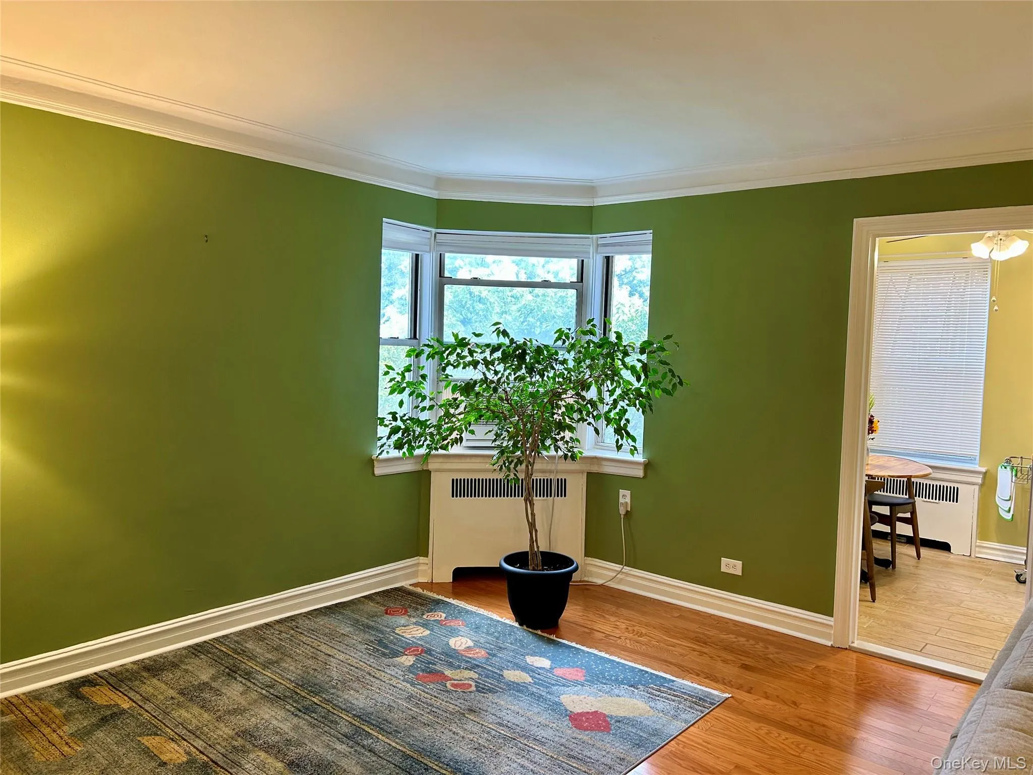 Flex room with entrance to kitchen area Flex room with entrance to kitchen area
