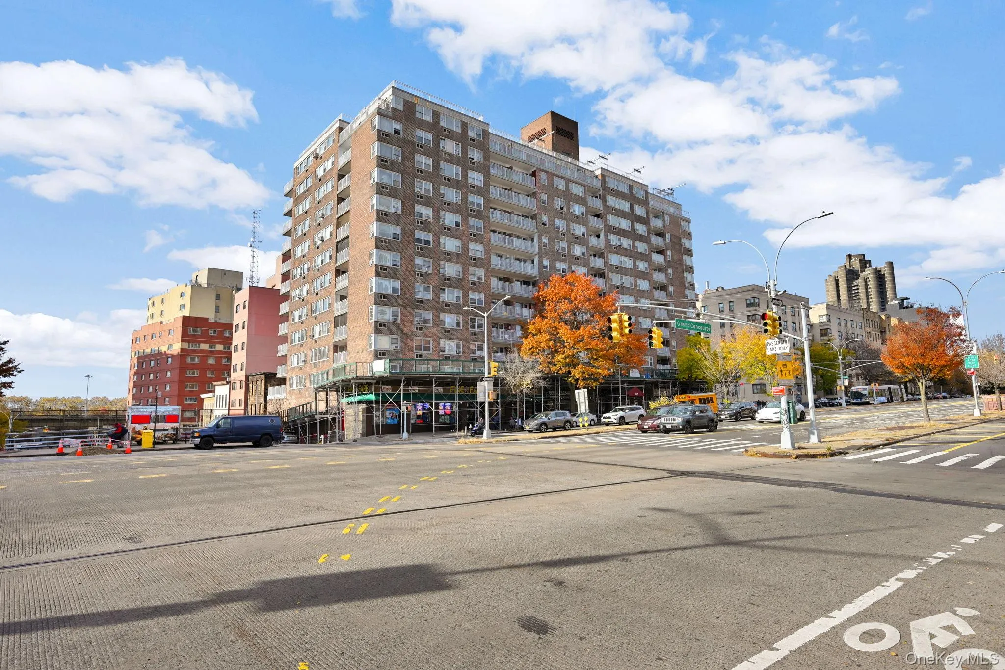 View of building exterior with a view of city View of building exterior with a view of city
