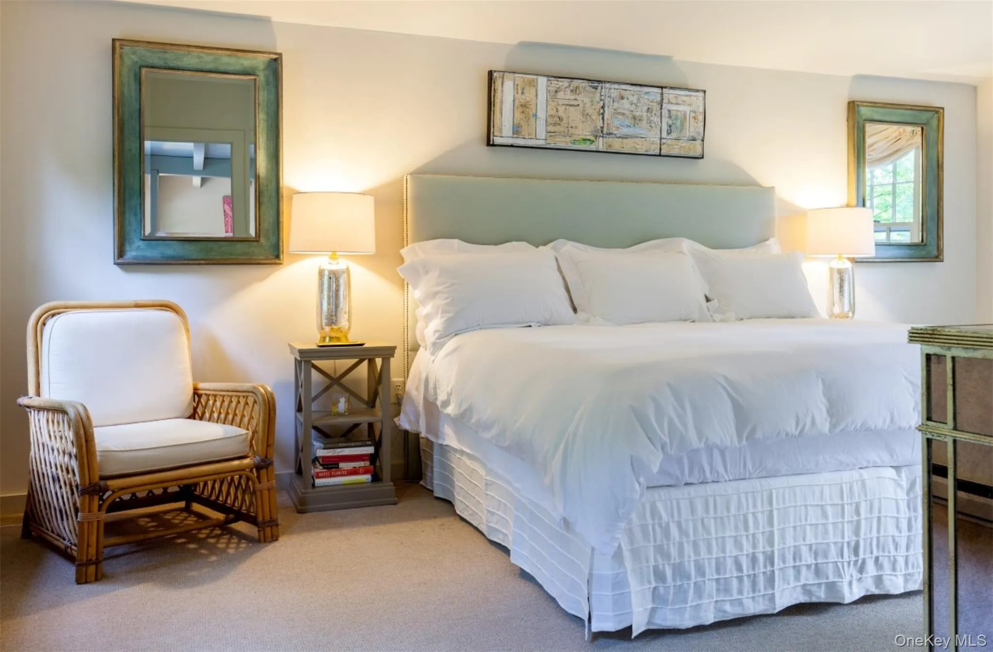 View of carpeted bedroom View of carpeted bedroom