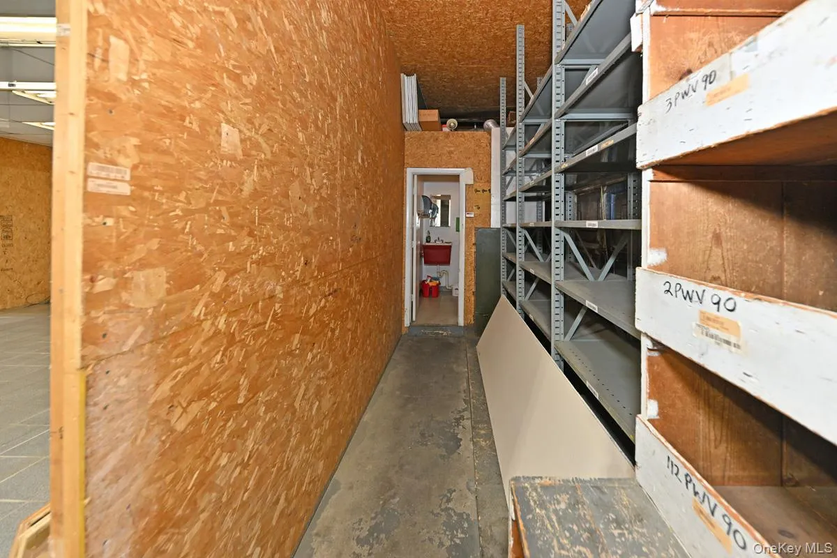 View of storage area View of storage area