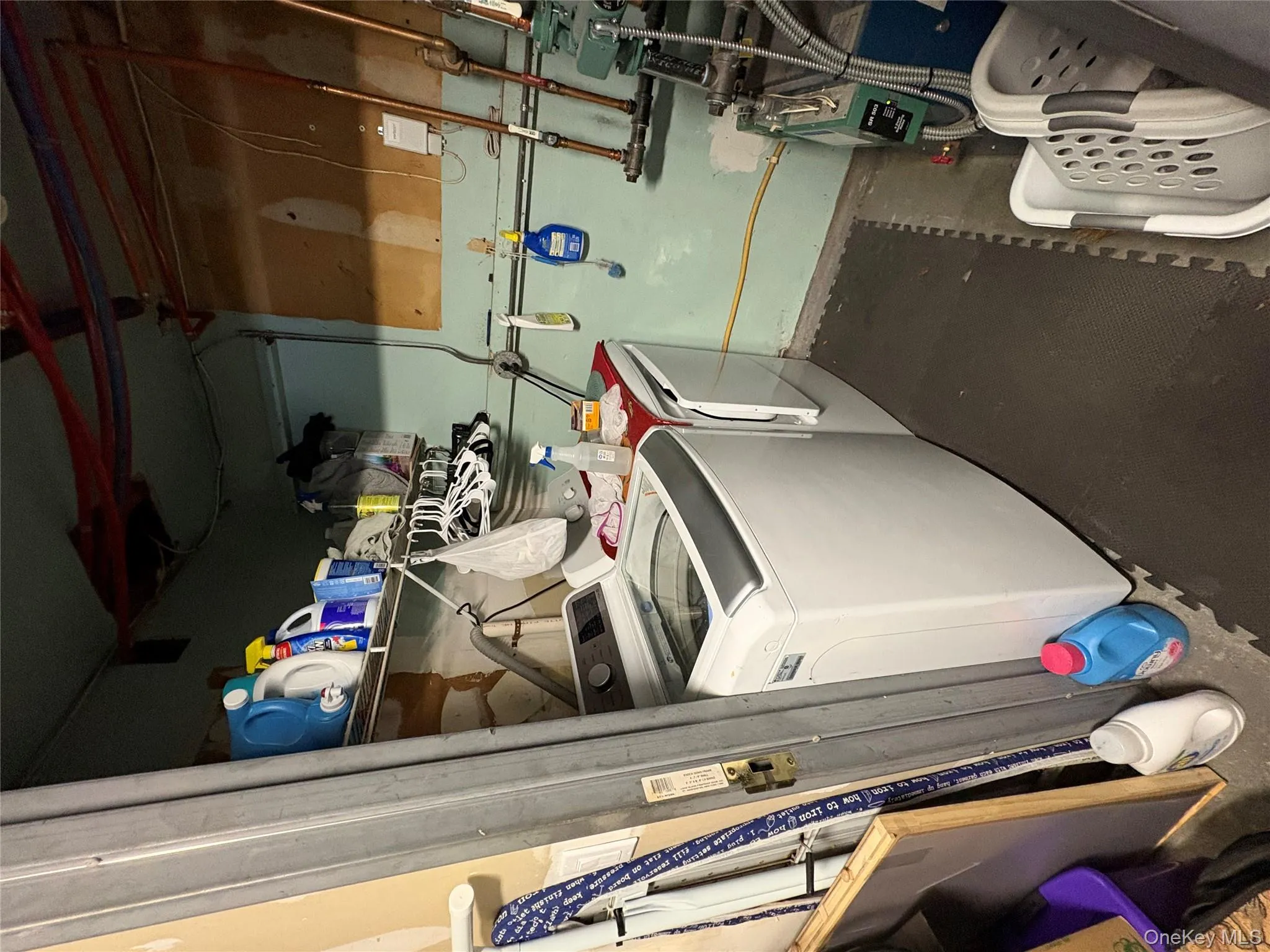 Laundry area with washing machine and dryer Laundry area with washing machine and dryer