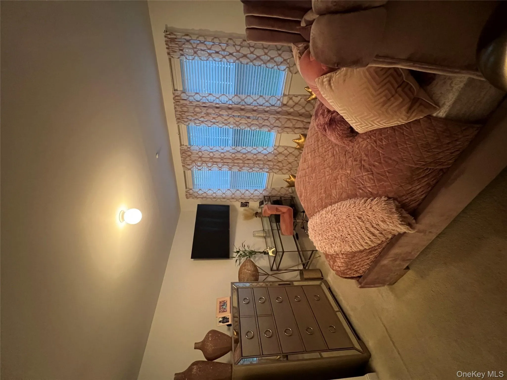 Bedroom with carpet flooring Bedroom with carpet flooring