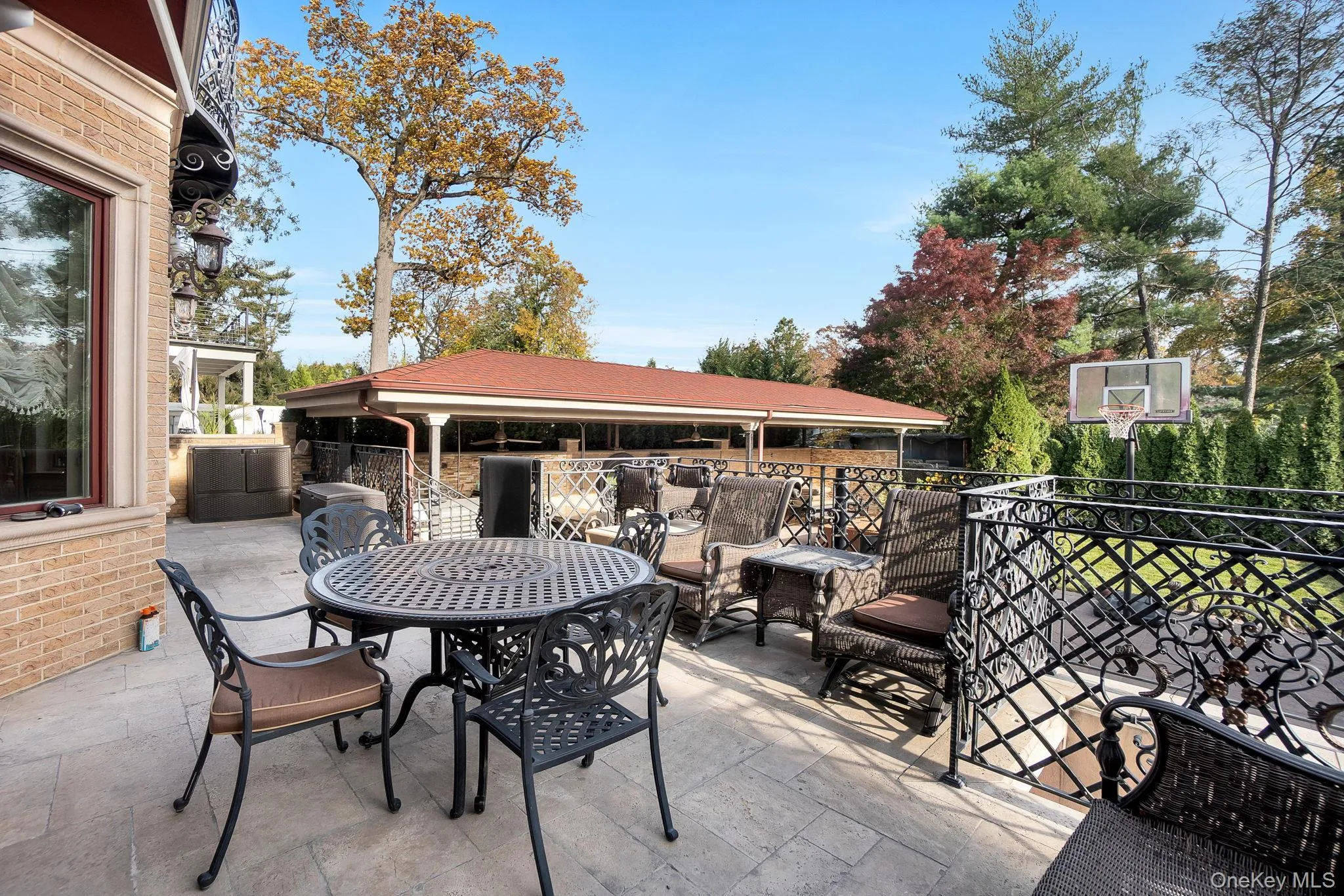 View of patio / terrace featuring outdoor dining space View of patio / terrace featuring outdoor dining space
