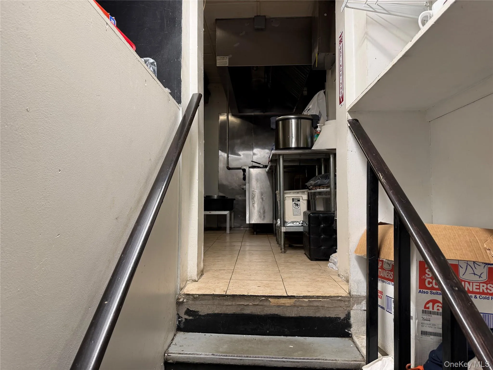 View of stairs View of stairs