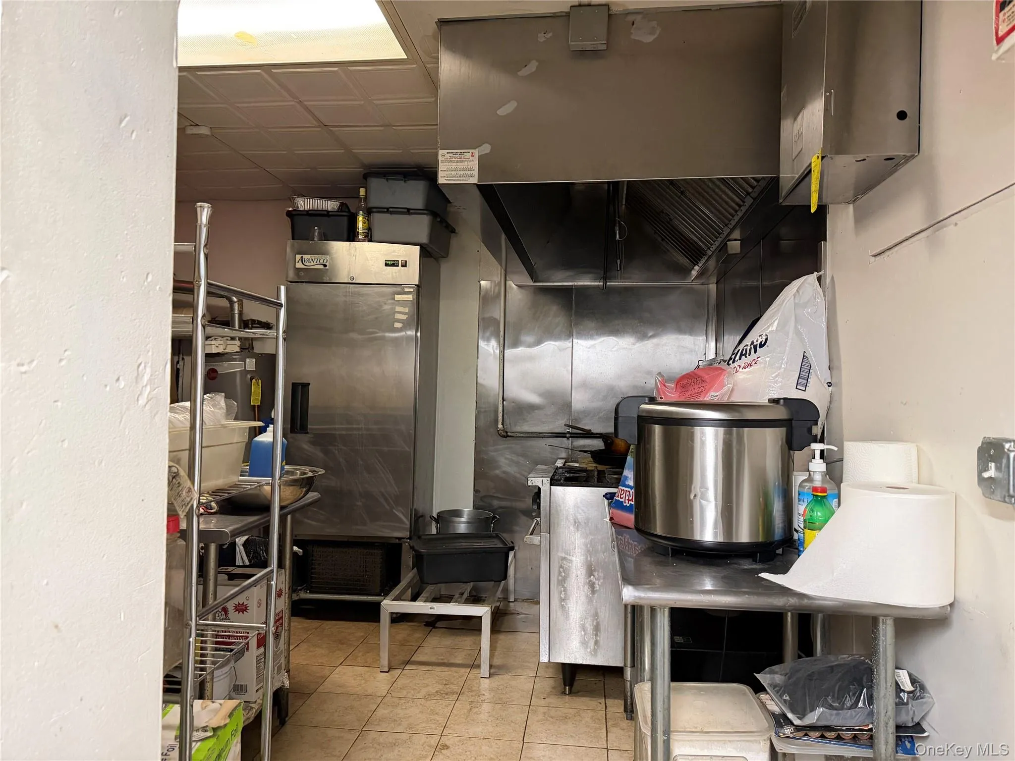 Kitchen with ventilation hood Kitchen with ventilation hood