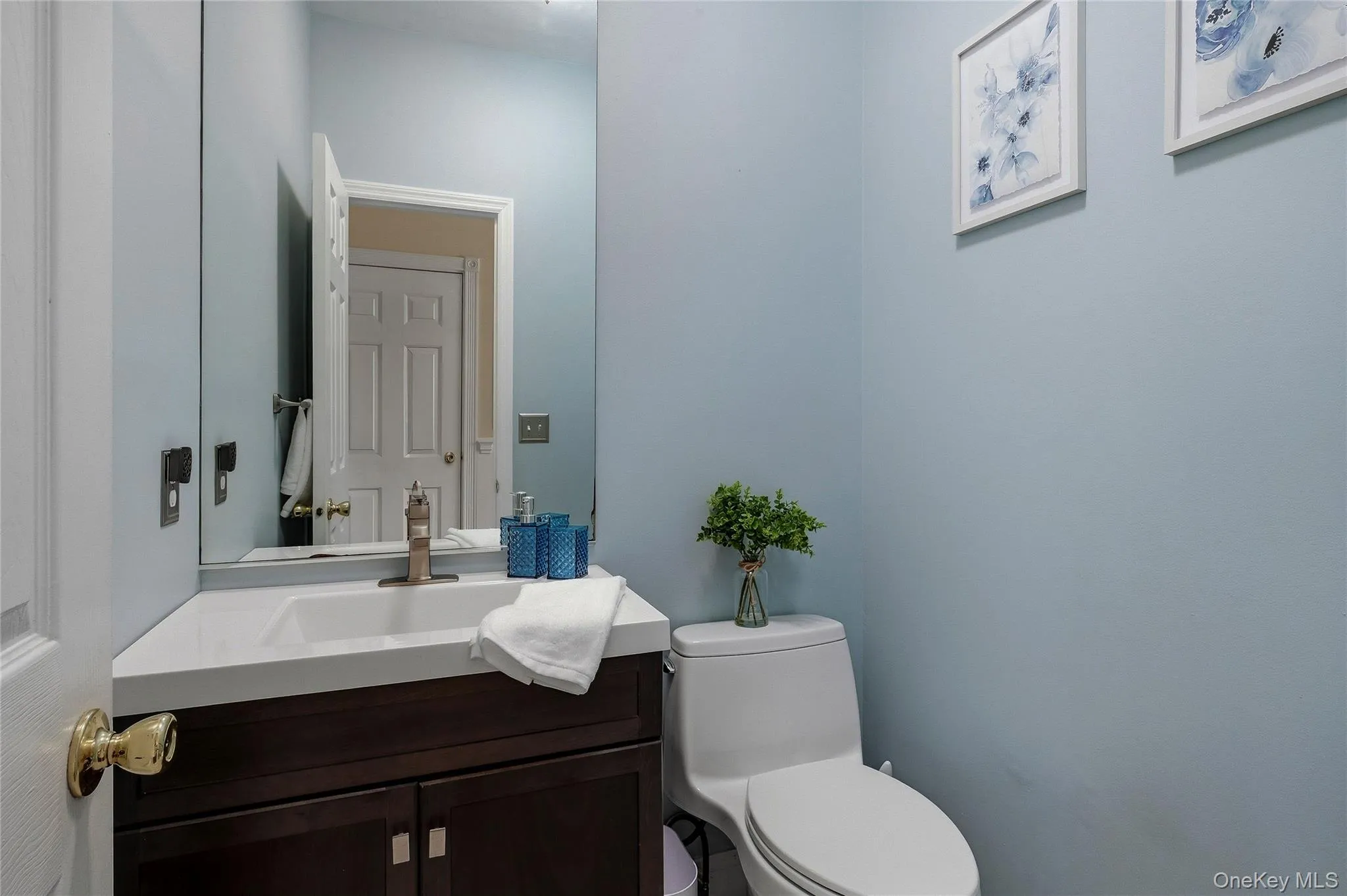 Bathroom with vanity and toilet Bathroom with vanity and toilet