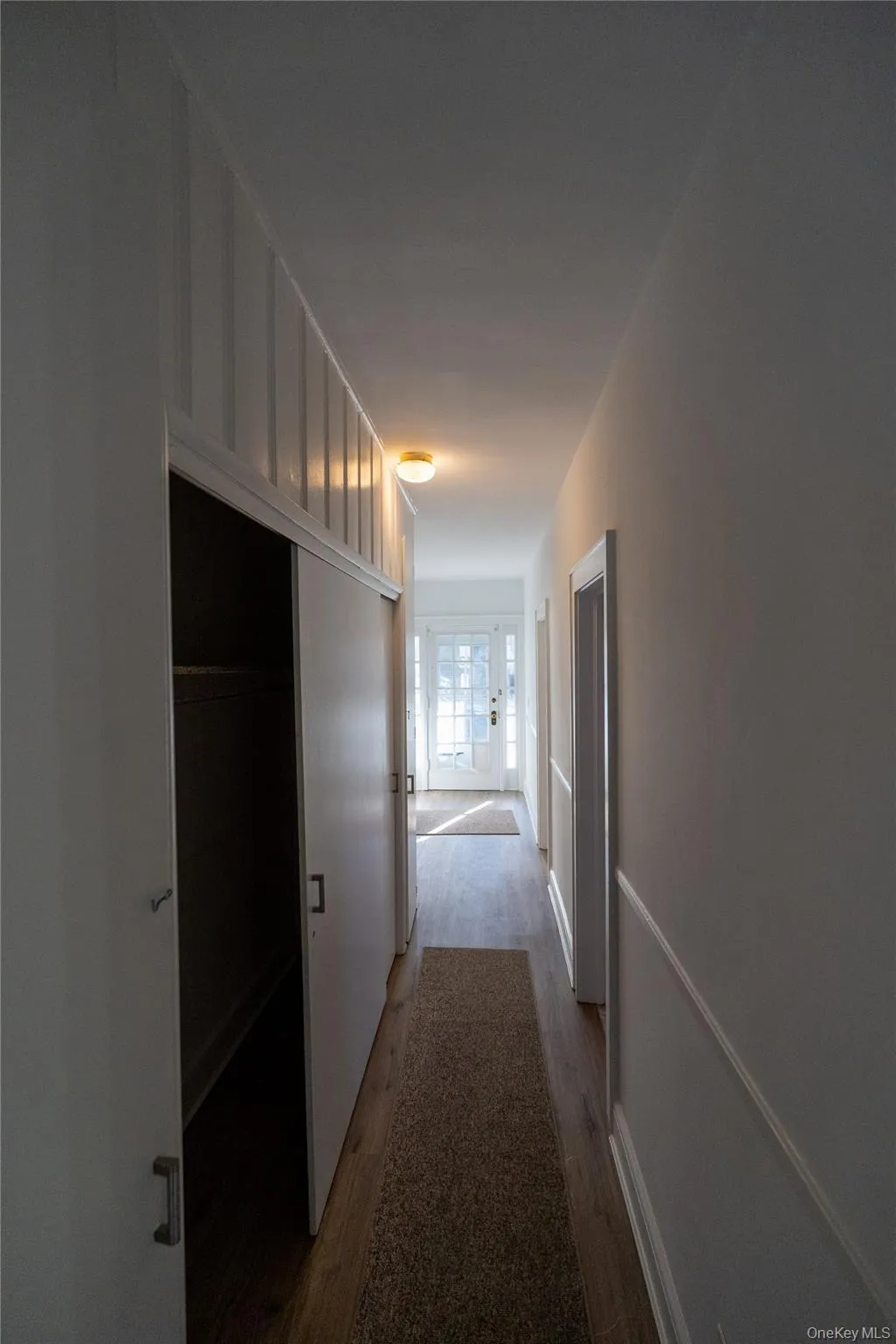 Corridor with light wood-style floors Corridor with light wood-style floors