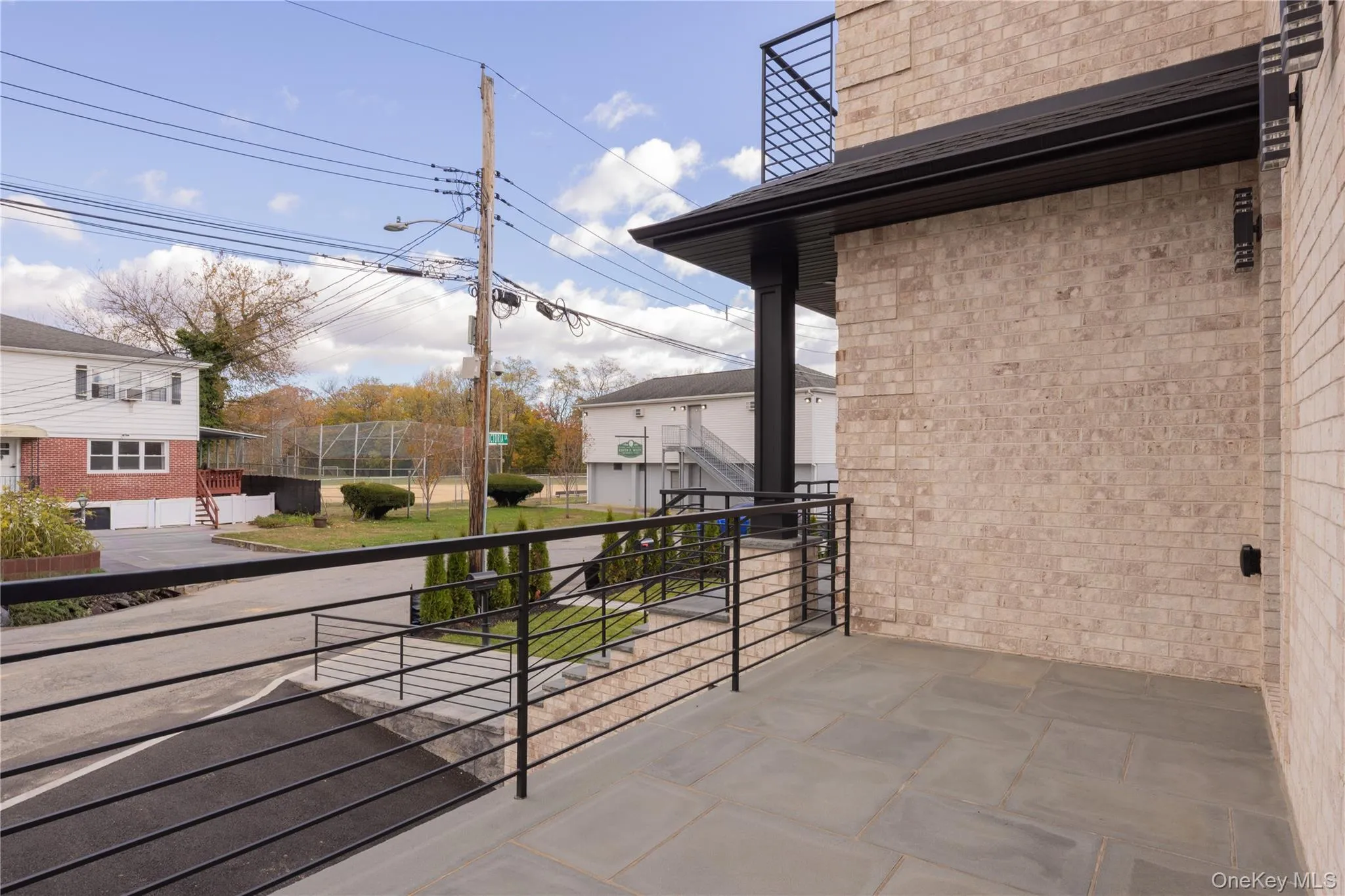 Balcony off the dining room Balcony off the dining room