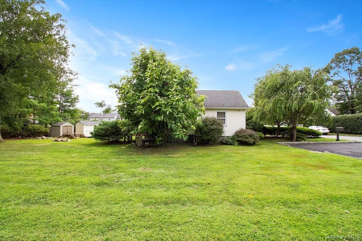 View of green lawn View of green lawn
