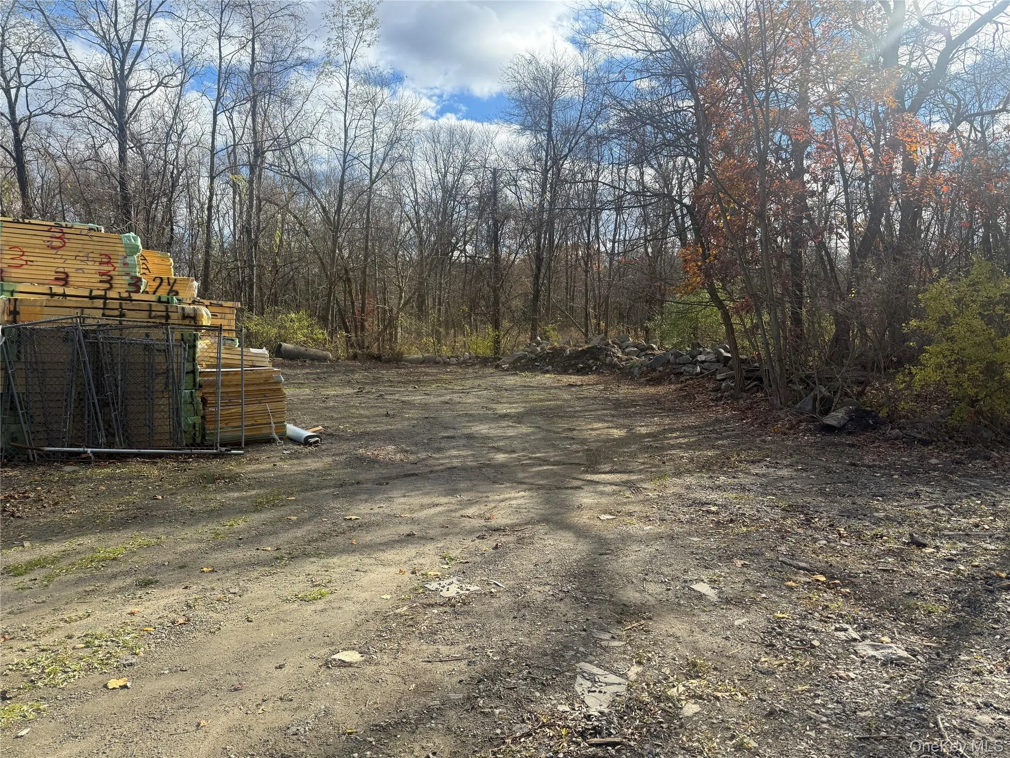 View of dirt / gravel road View of dirt / gravel road