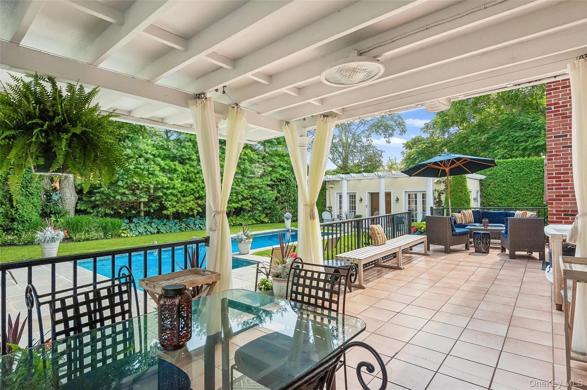 View of patio featuring outdoor lounge area View of patio featuring outdoor lounge area
