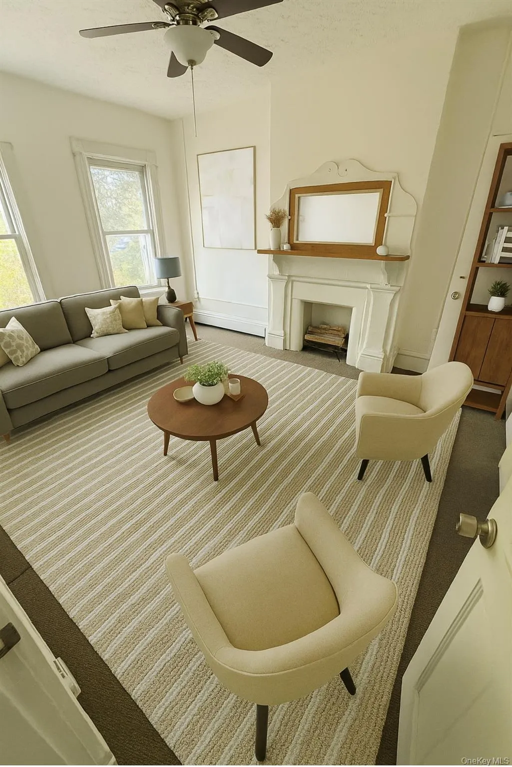 Digitally Staged Living Room Digitally Staged Living Room