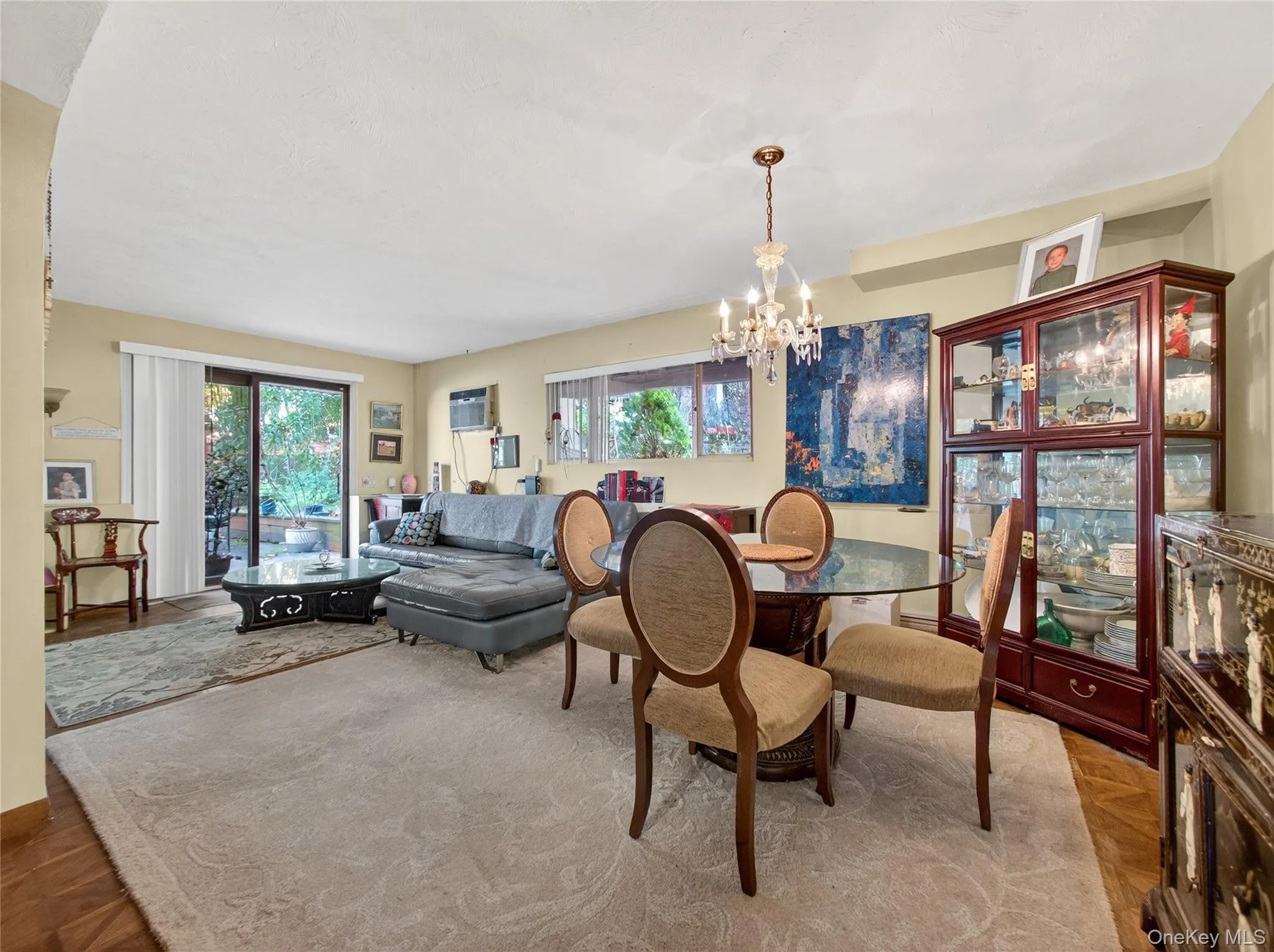 Dining room featuring a chandelier Dining room featuring a chandelier