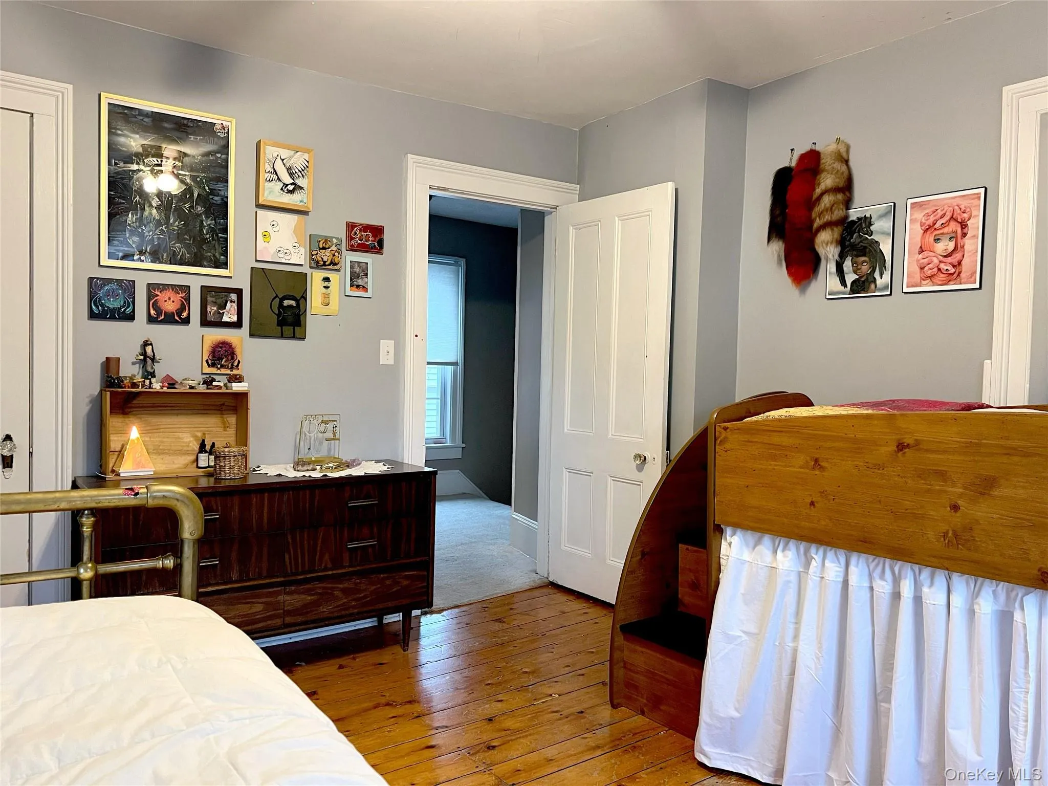 Bedroom with light wood finished floors Bedroom with light wood finished floors