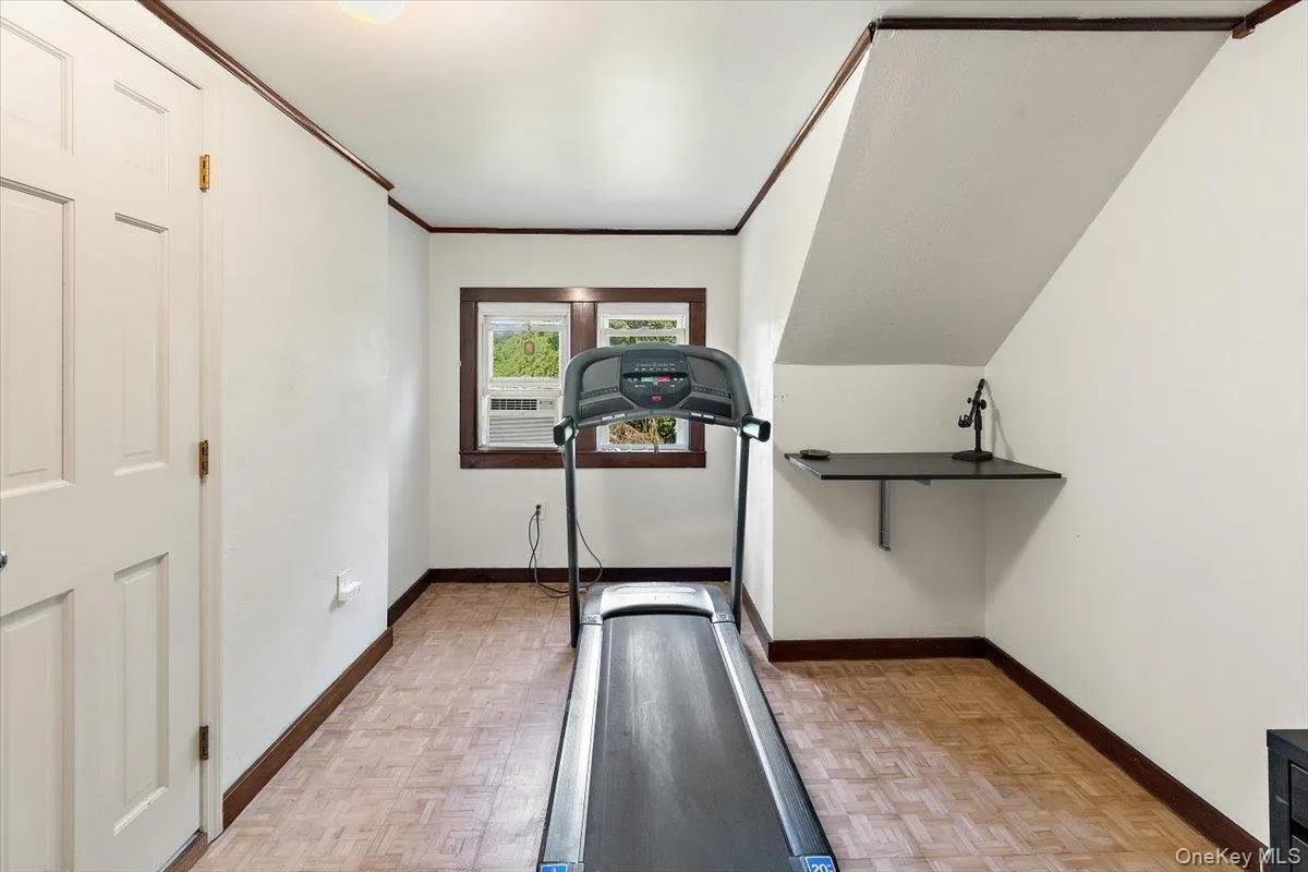 Flex Room currently being used as a Gym Flex Room currently being used as a Gym