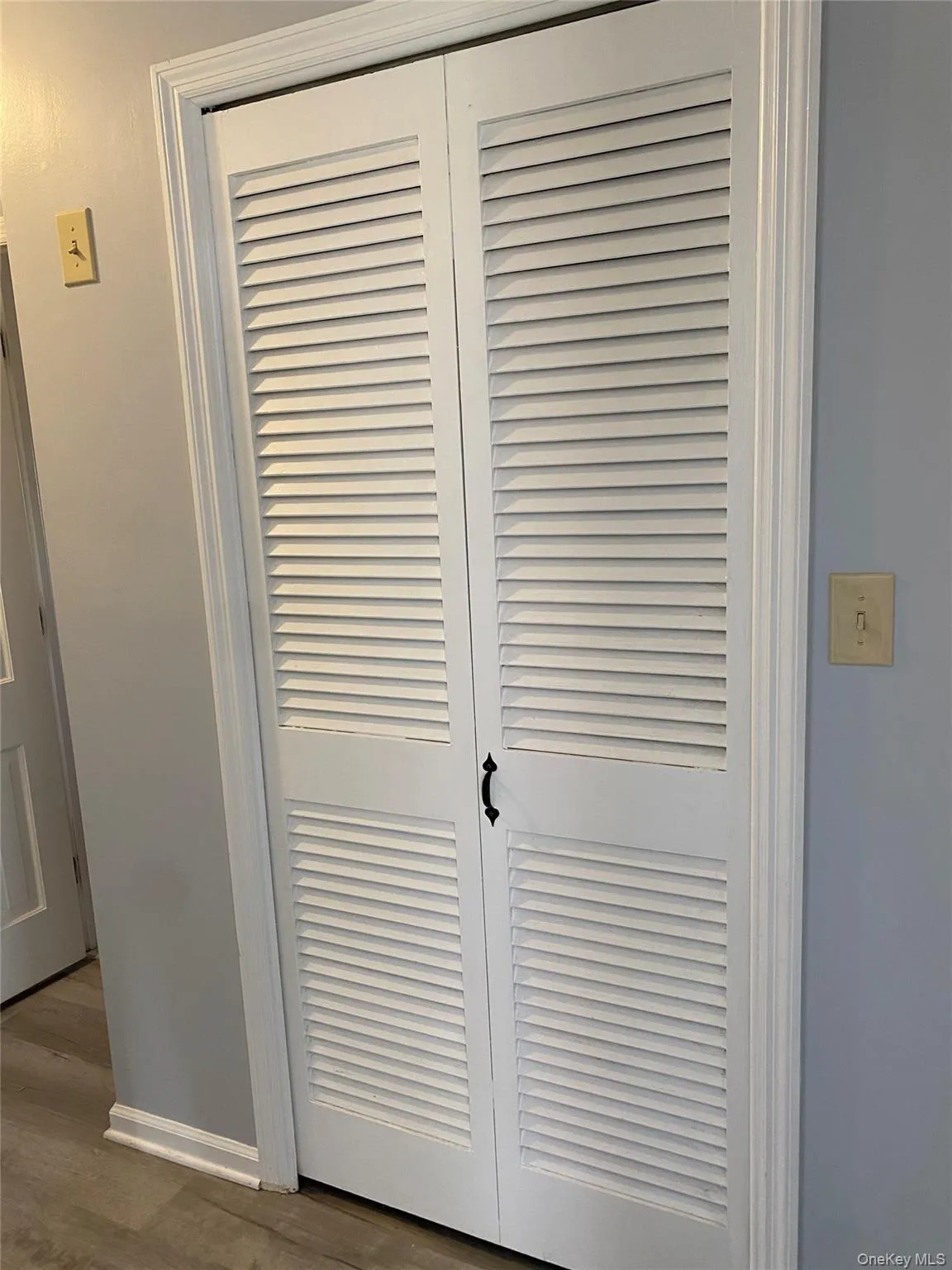 Hall linen closet Hall linen closet