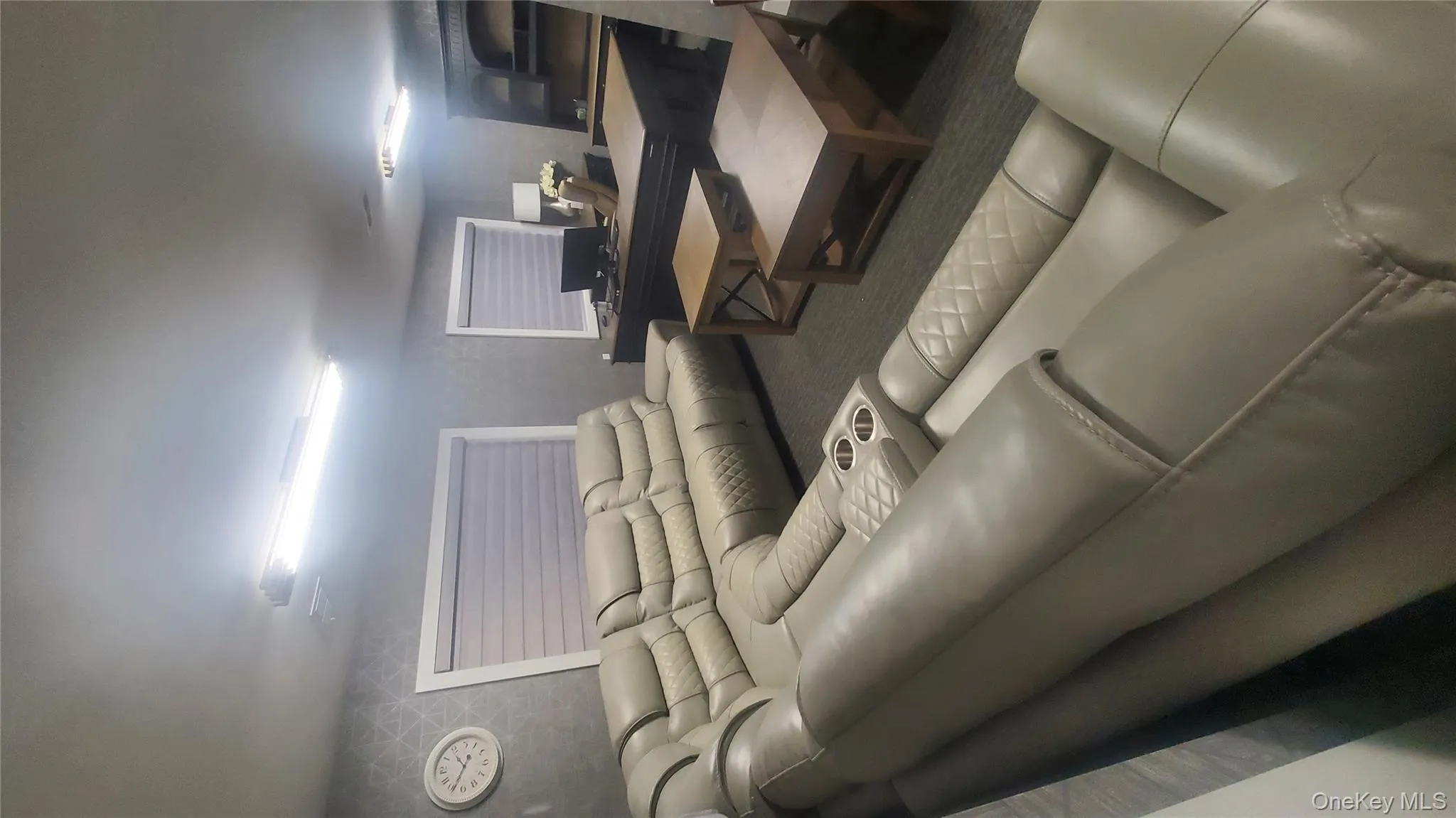 Living area featuring an office area Living area featuring an office area