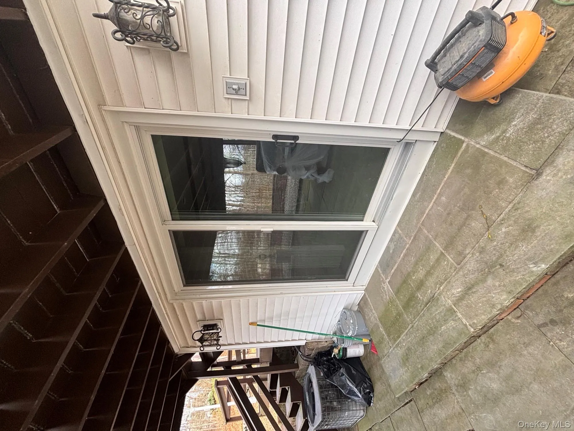 View of patio featuring grilling area View of patio featuring grilling area