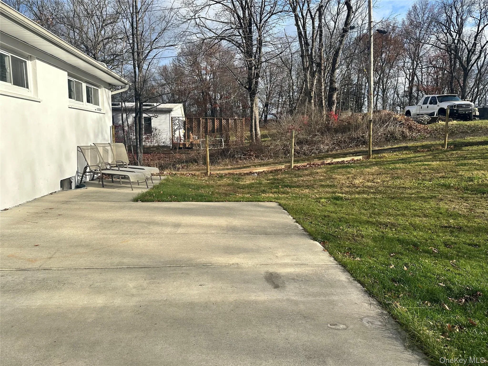 View of green lawn View of green lawn
