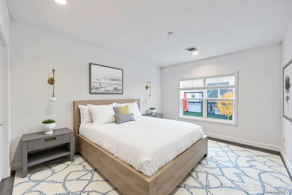 Bedroom with baseboards and recessed lighting Bedroom with baseboards and recessed lighting