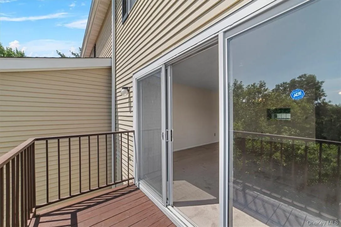 Deck off of Living Room Deck off of Living Room