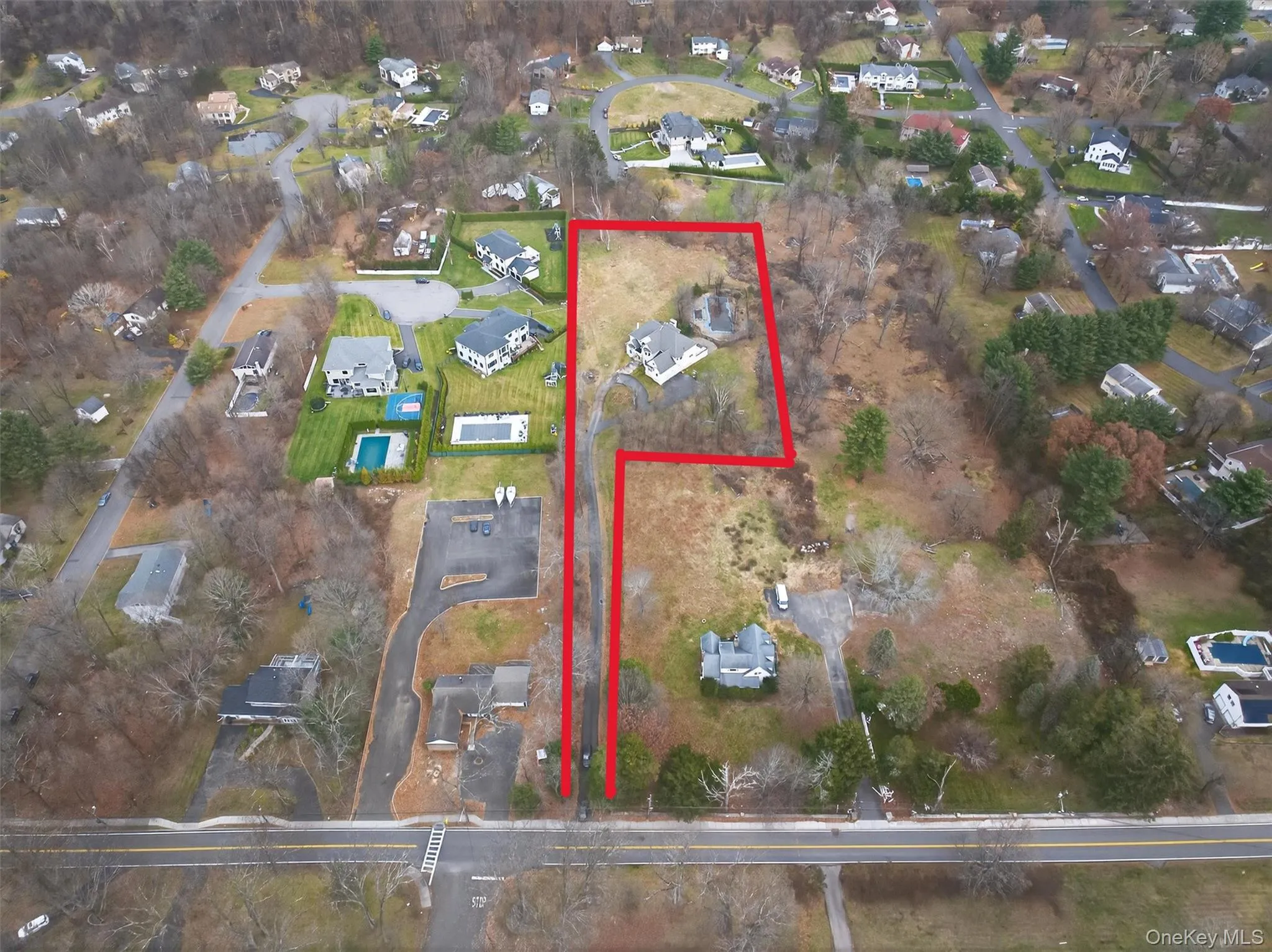 View of property location with property parcel outlined View of property location with property parcel outlined
