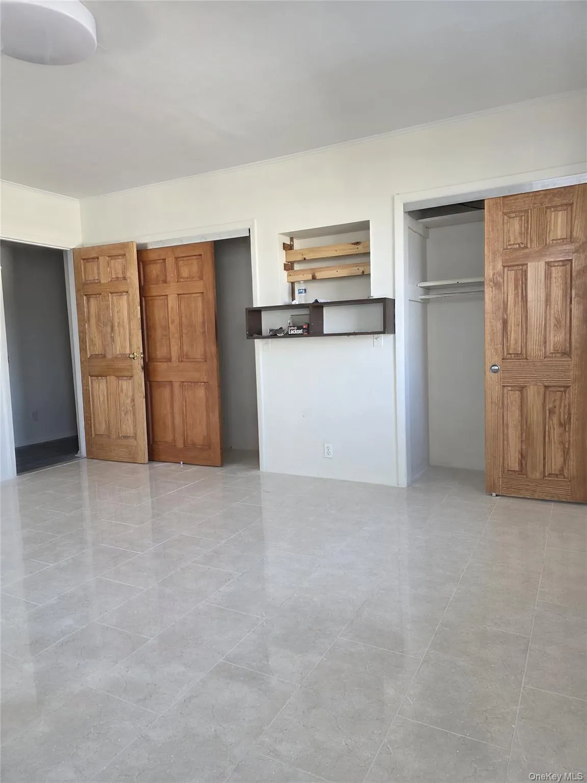 View of unfurnished bedroom View of unfurnished bedroom