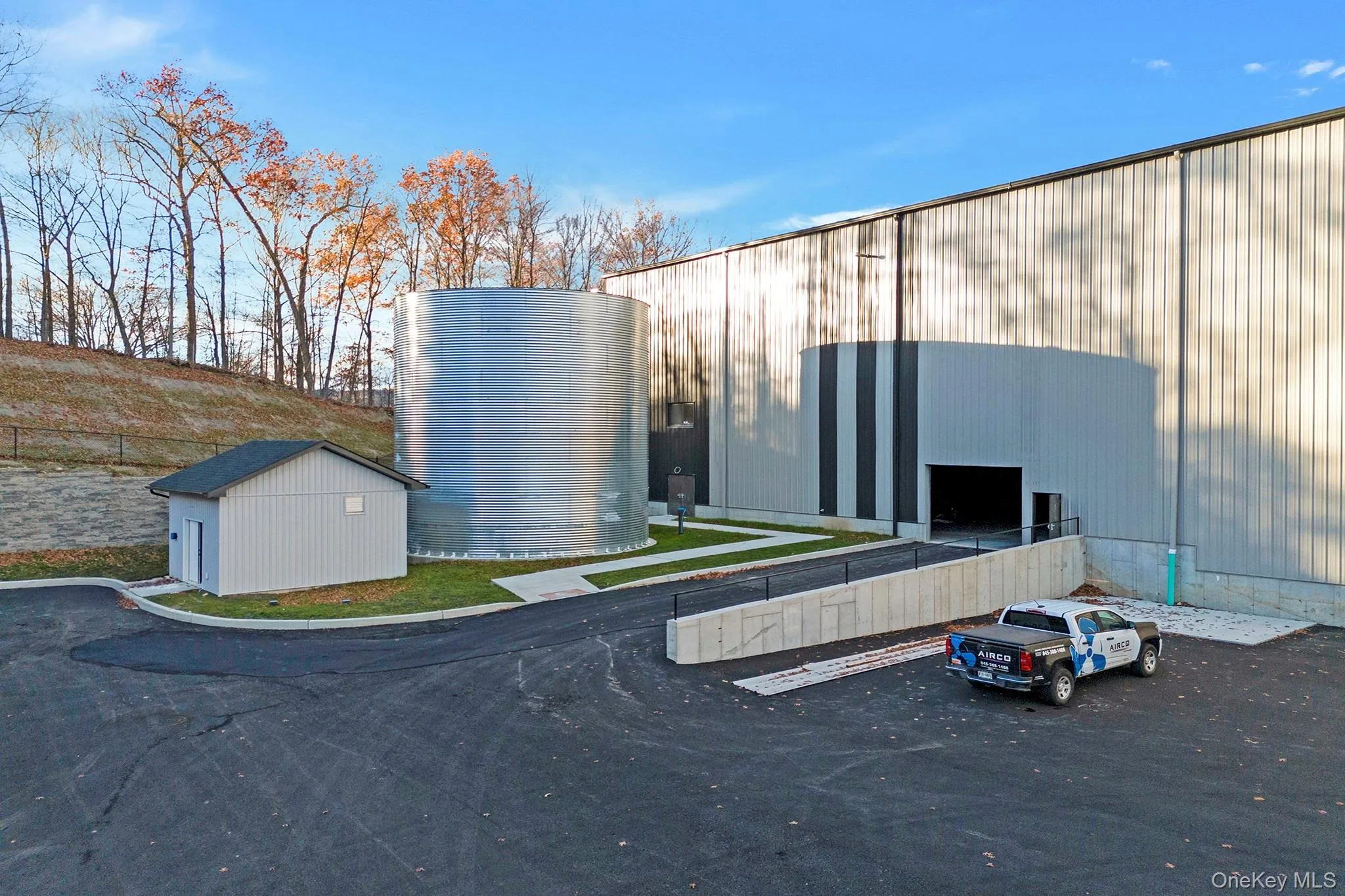 Uncovered parking lot Uncovered parking lot