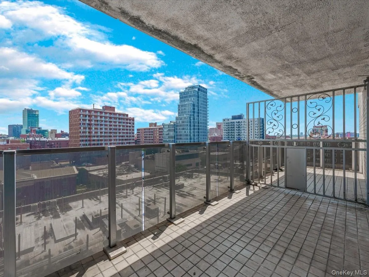 Balcony featuring a city view Balcony featuring a city view