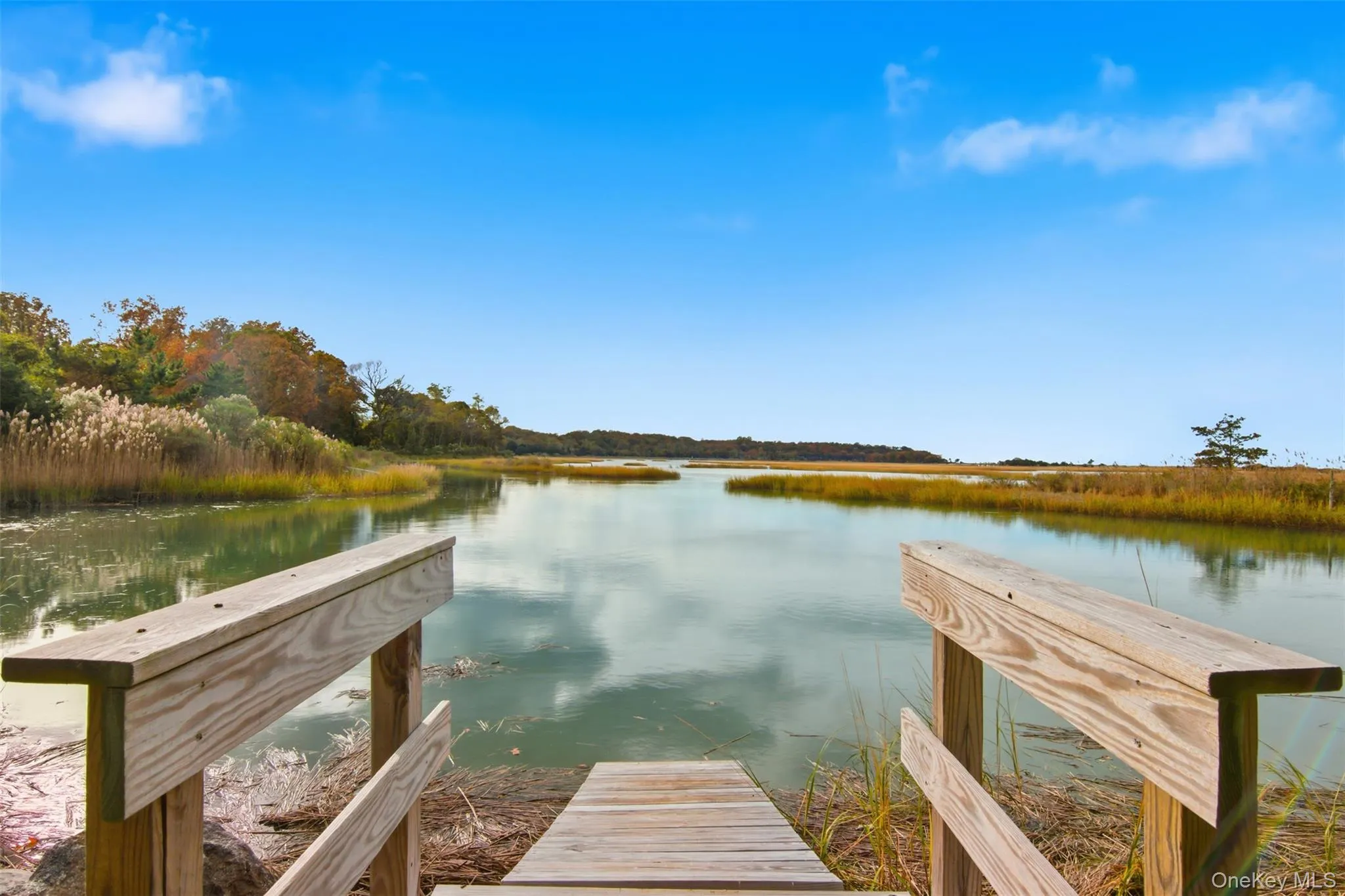 Dock with a water view Dock with a water view