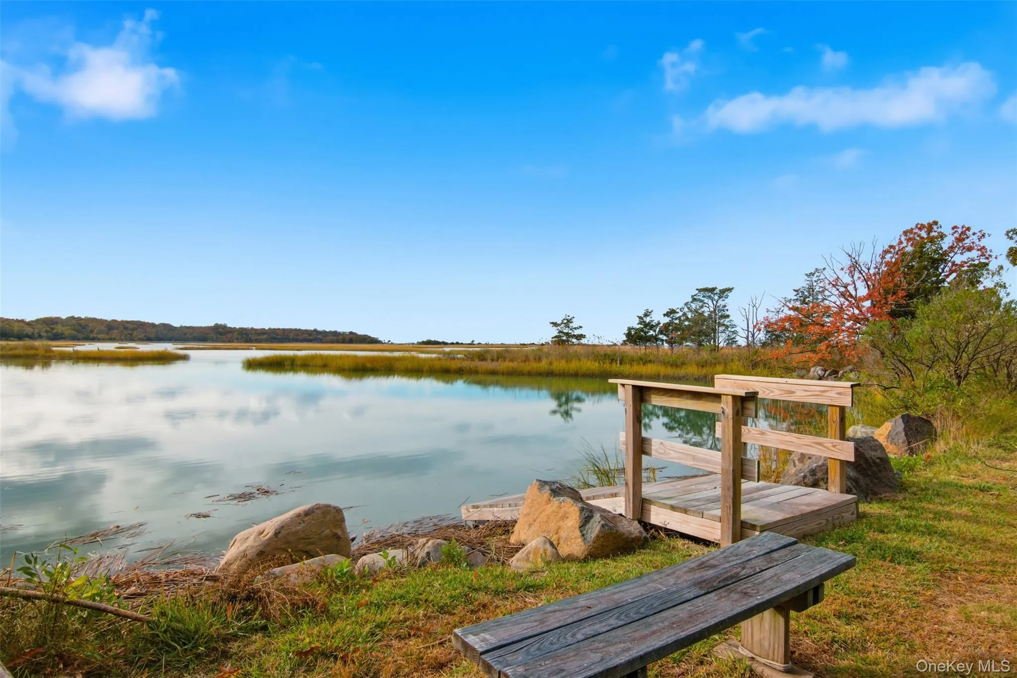 Dock with a water view Dock with a water view