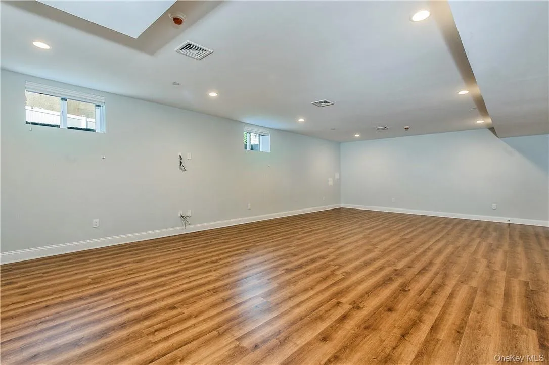 FINISHED LOWER LEVEL, PERFECT FOR MEDIA ROOM, EXERCISE OR PLAYROOM FINISHED LOWER LEVEL, PERFECT FOR MEDIA ROOM, EXERCISE OR PLAYROOM