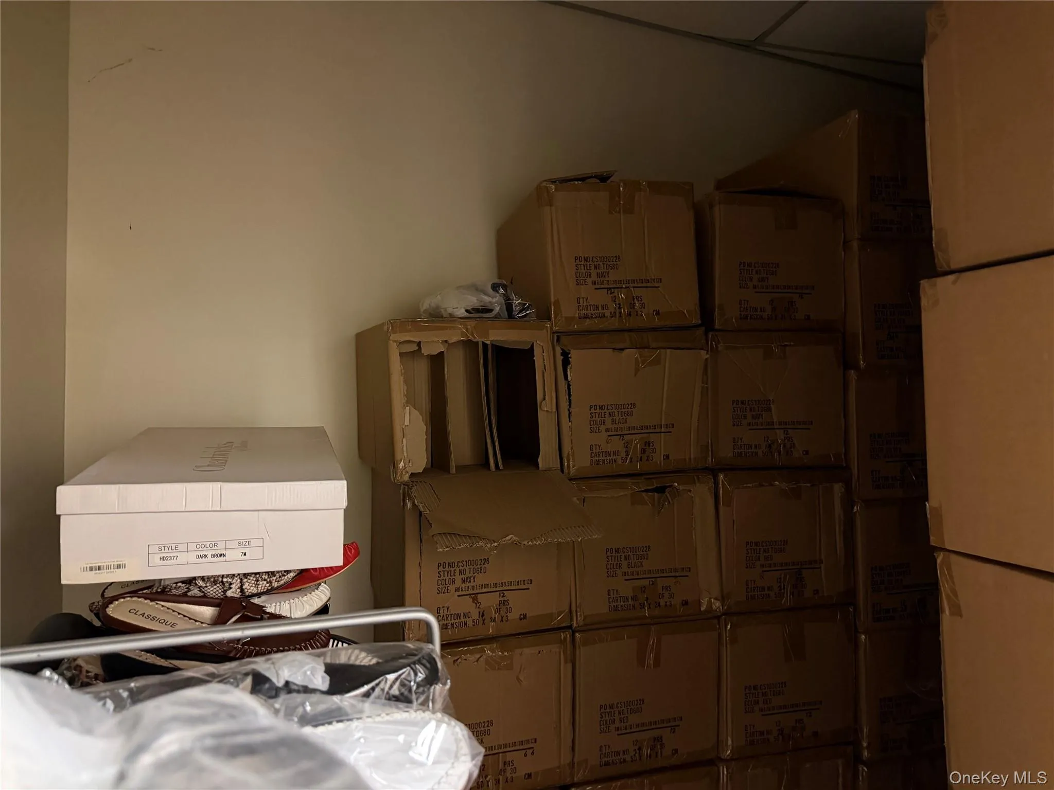 View of storage area View of storage area