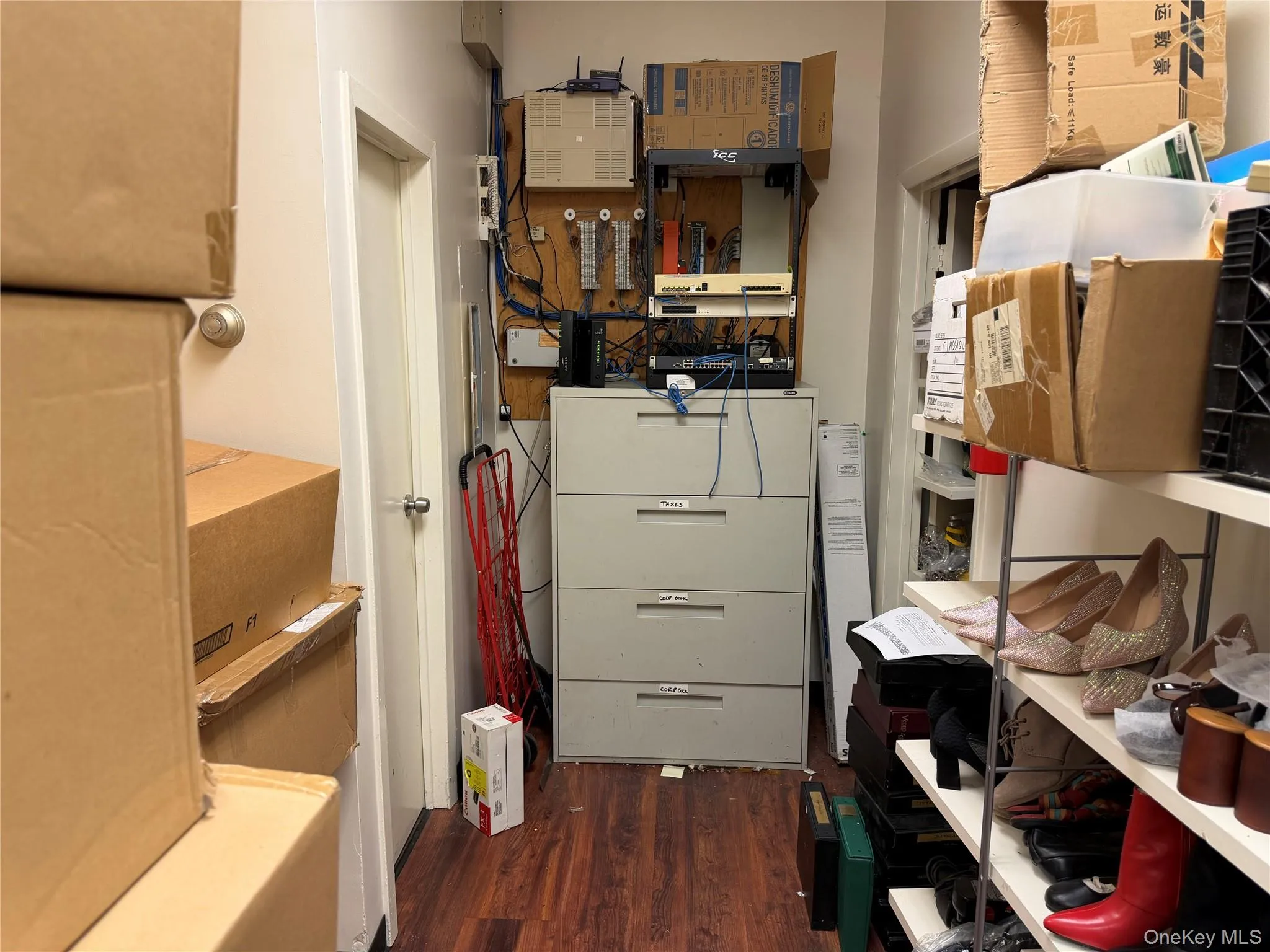 View of storage area View of storage area