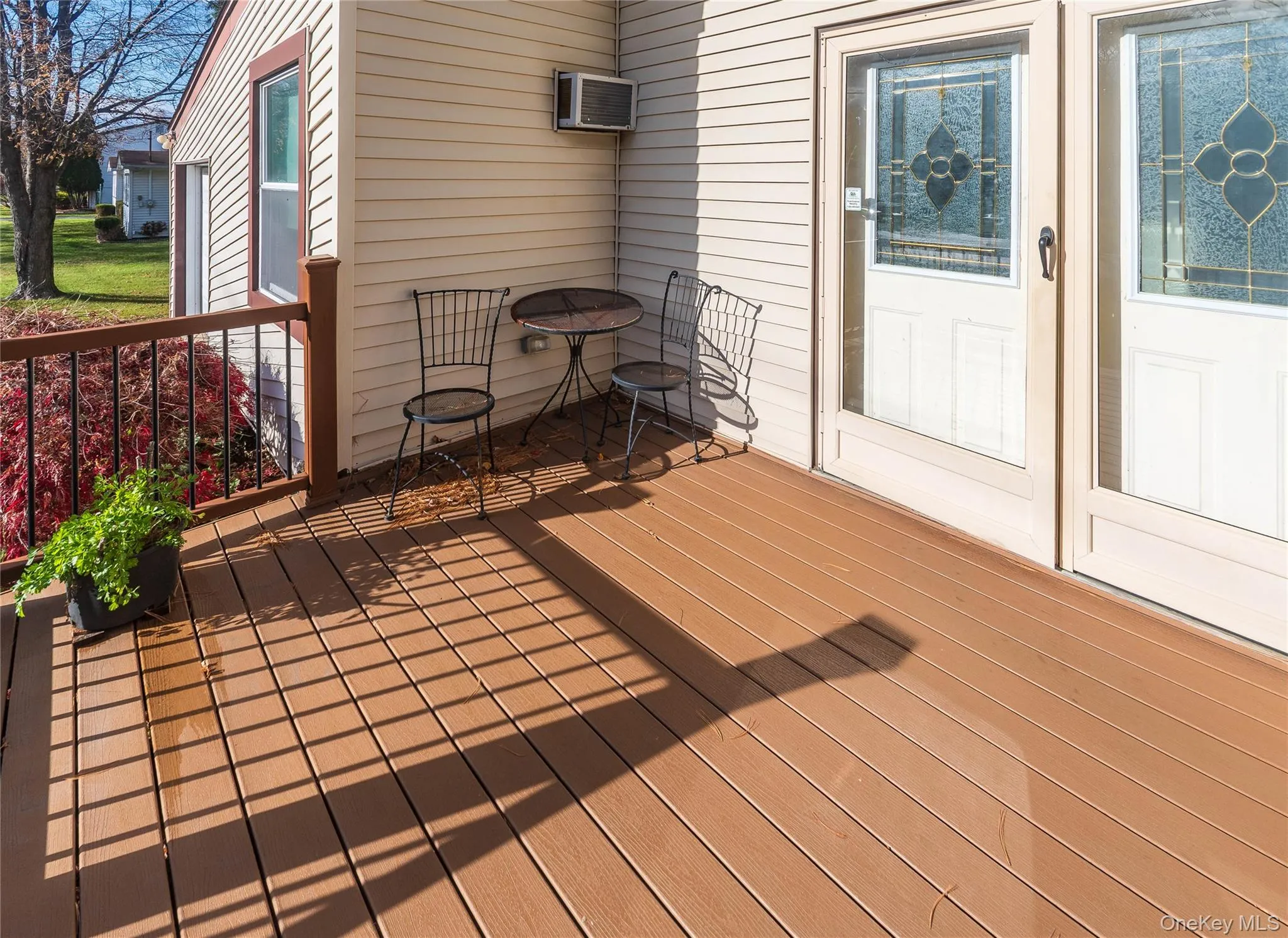 Trex Deck to Front Double Doors Trex Deck to Front Double Doors
