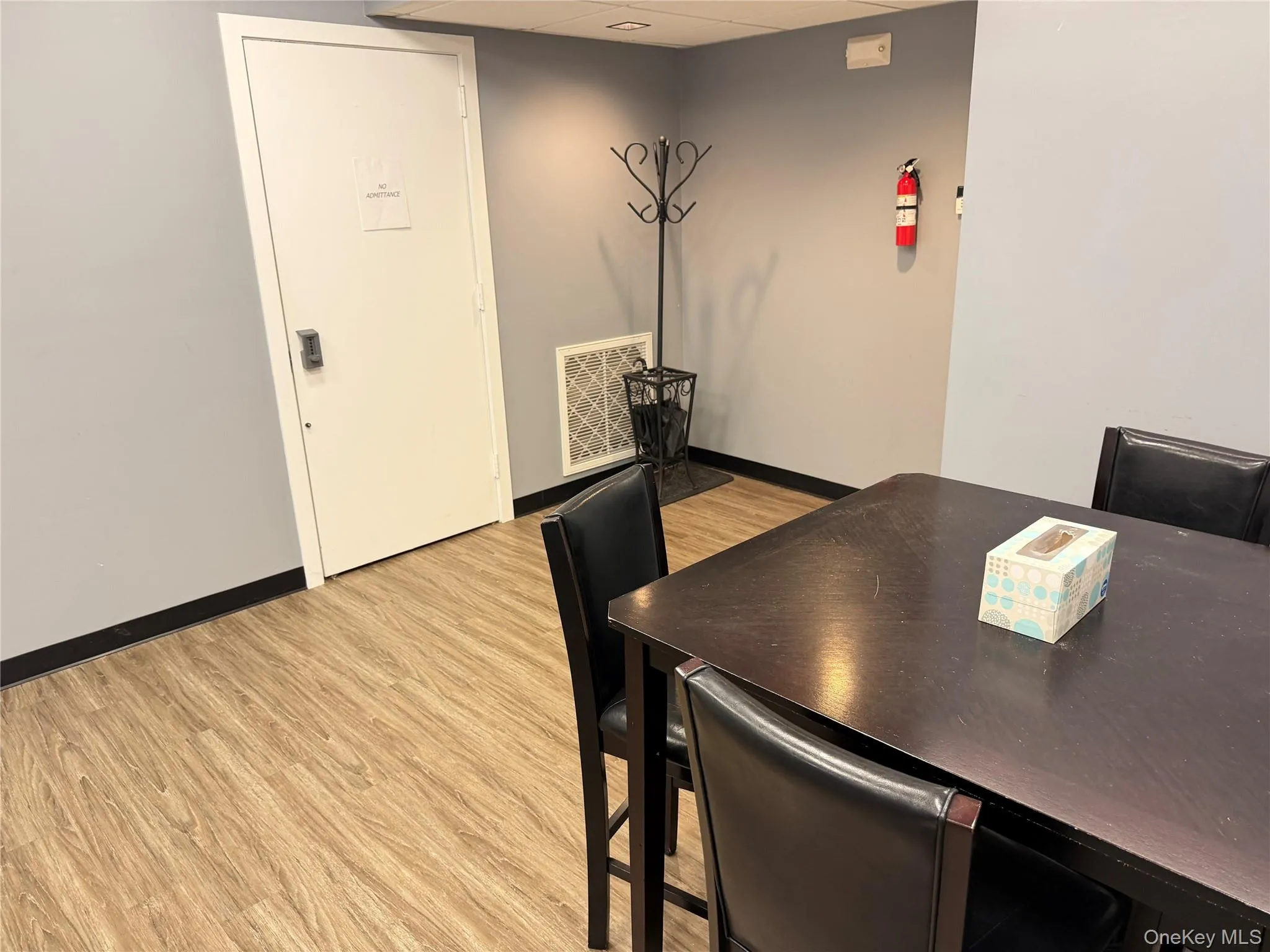 Reception area Reception area