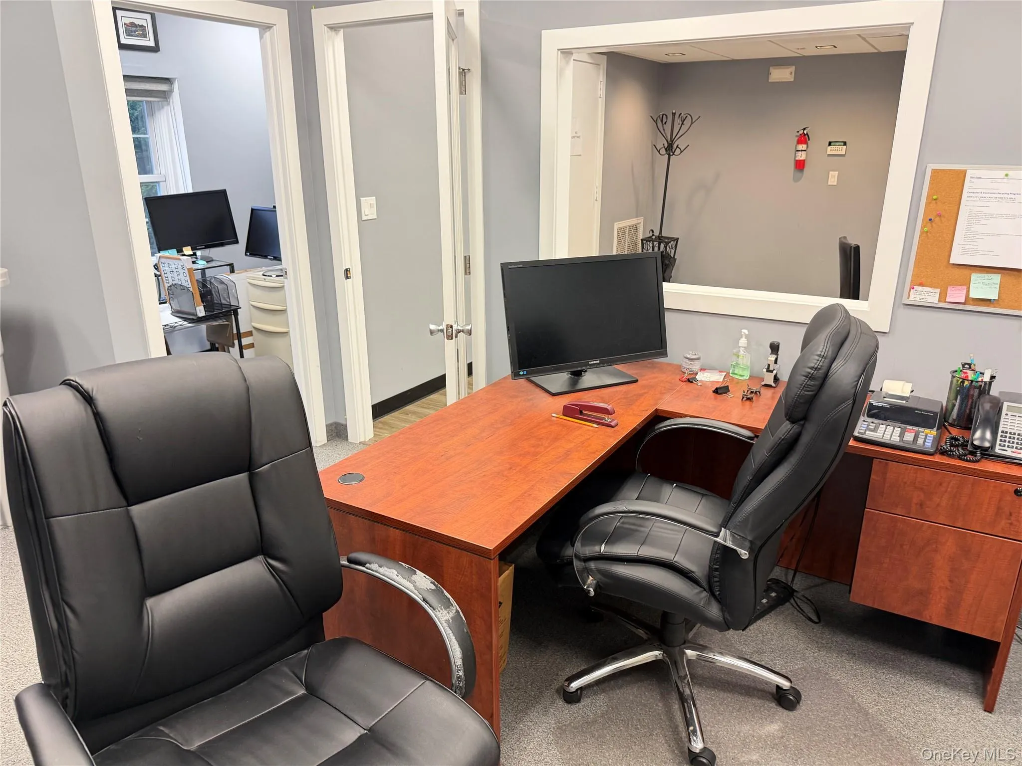 View of office space View of office space