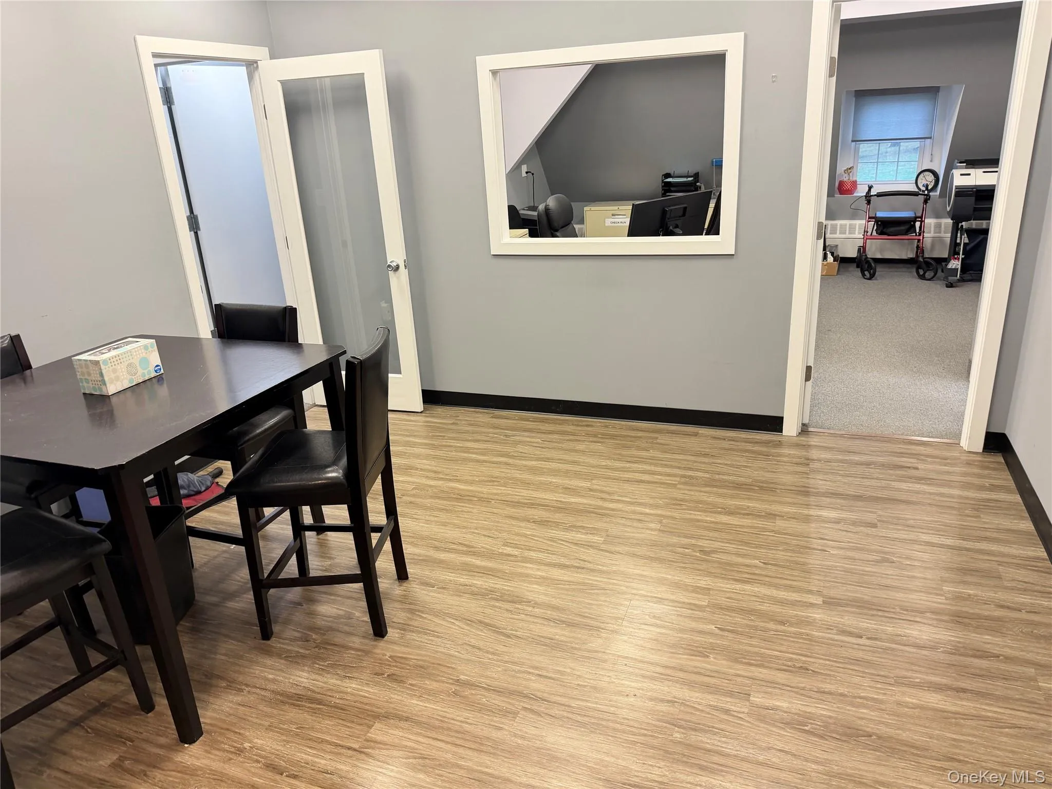 Reception area leading to other offices Reception area leading to other offices