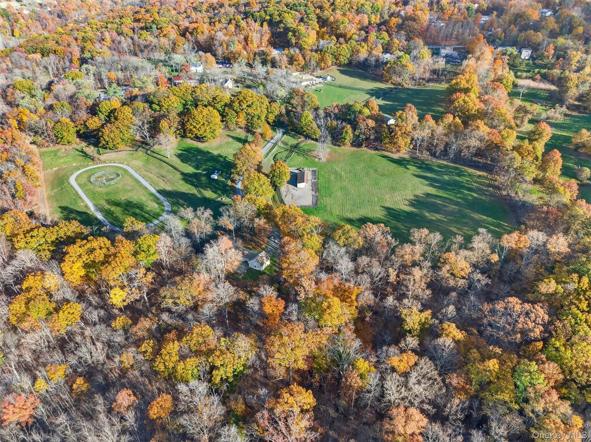 Aerial overview of property's location featuring a forest Aerial overview of property's location featuring a forest