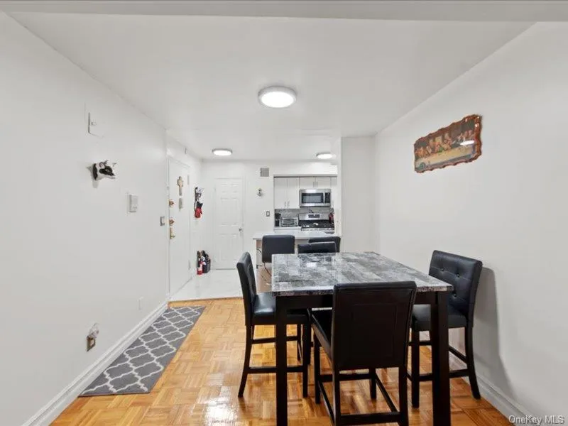 Dining room featuring baseboards Dining room featuring baseboards