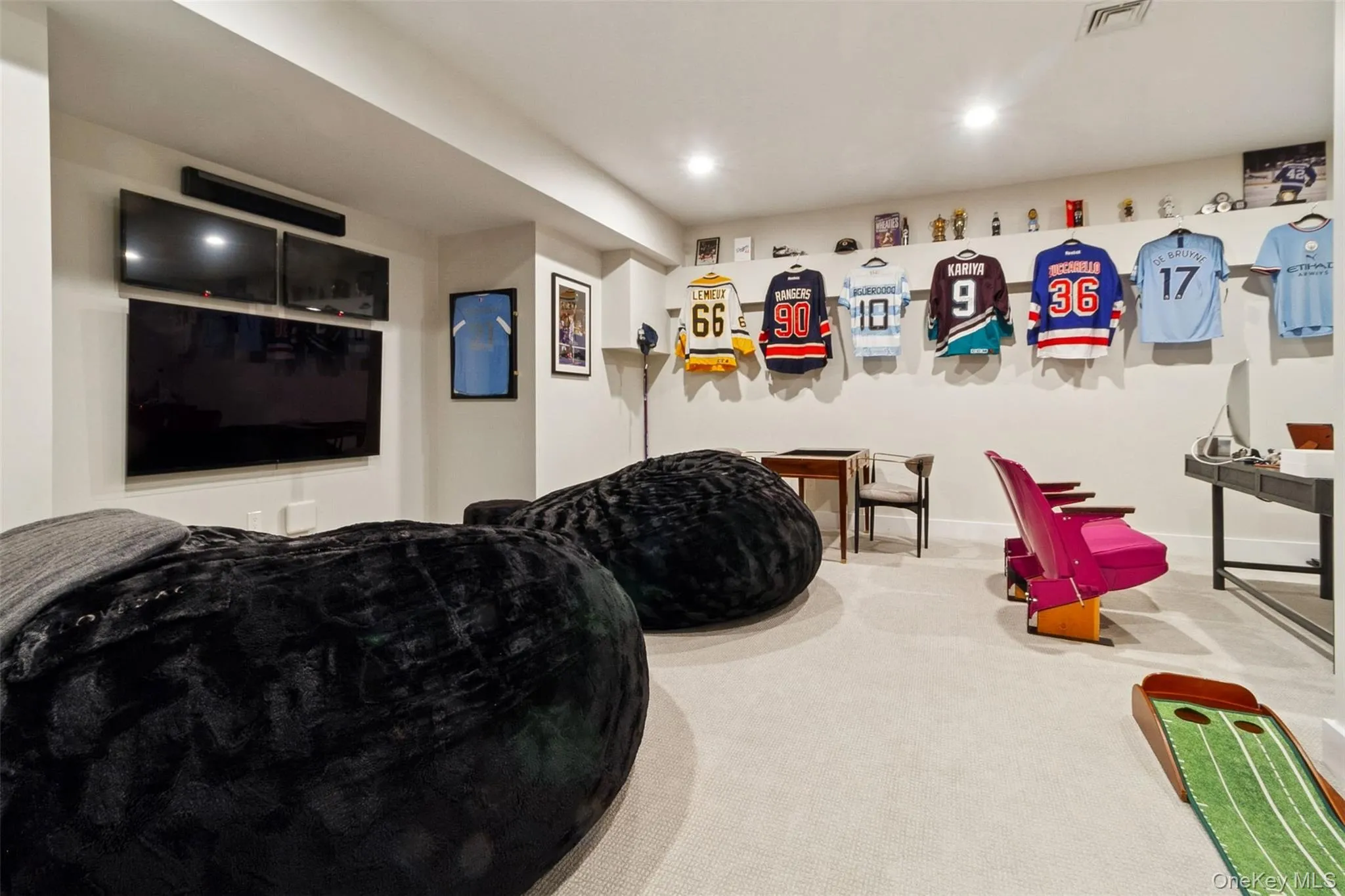 Private lower level office Private lower level office