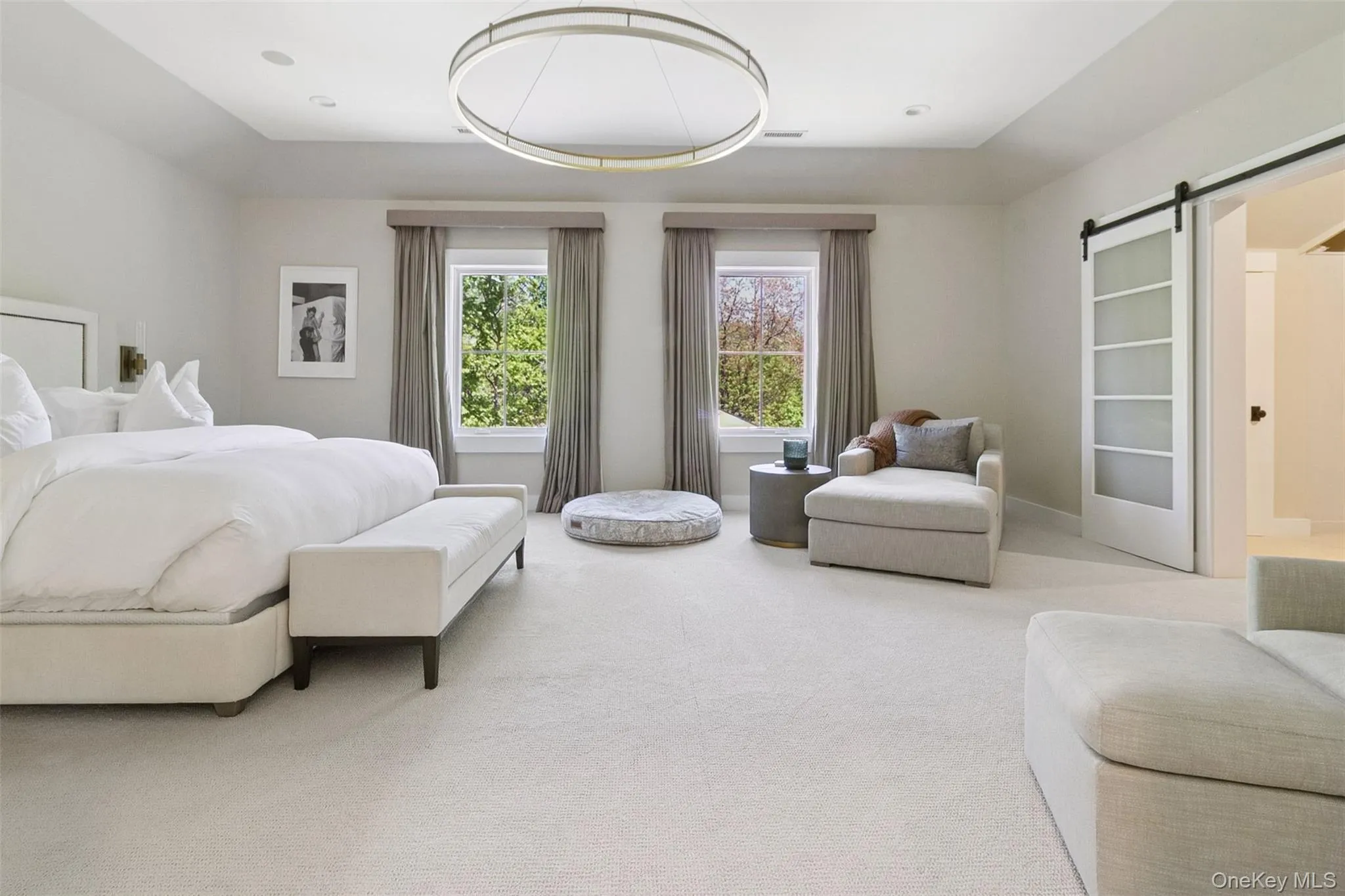 Walk into primary bedroom retreat Walk into primary bedroom retreat