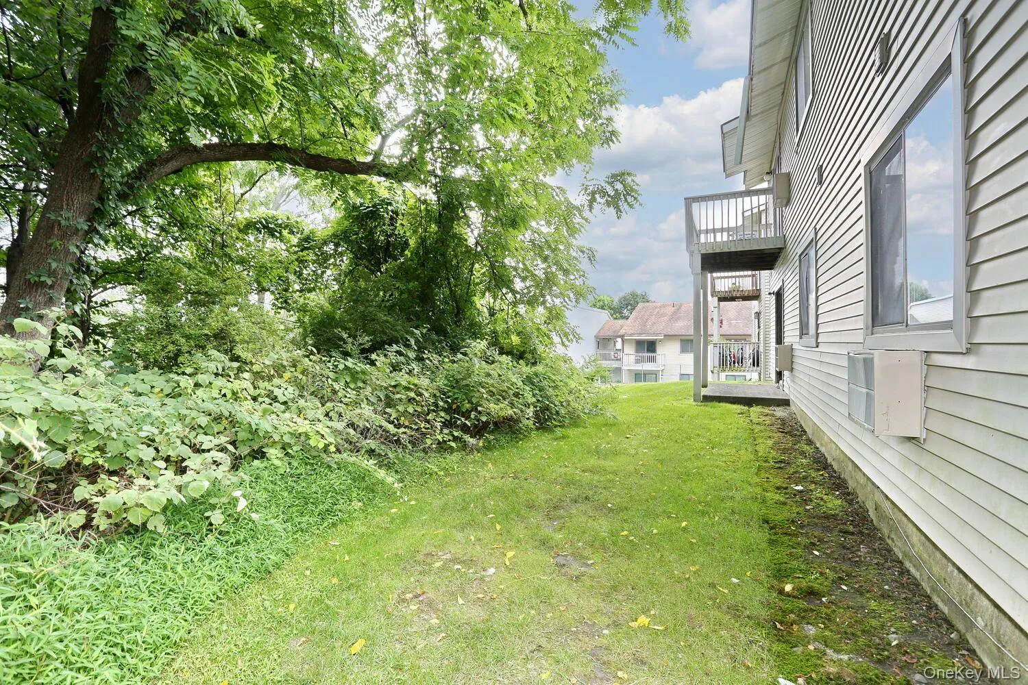 View of grassy yard View of grassy yard