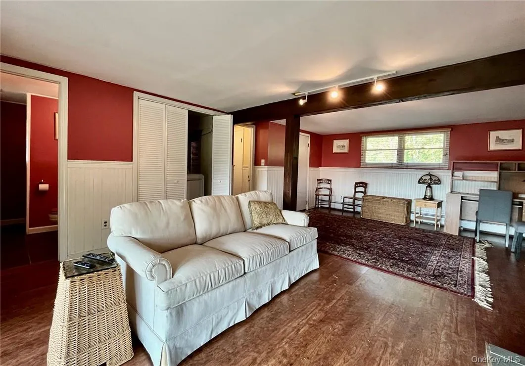 Lower level recreation room Lower level recreation room