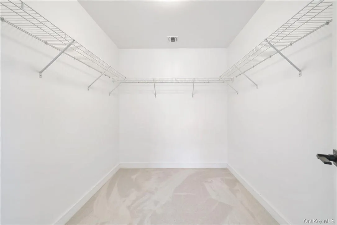 Walk in closet with carpet Walk in closet with carpet