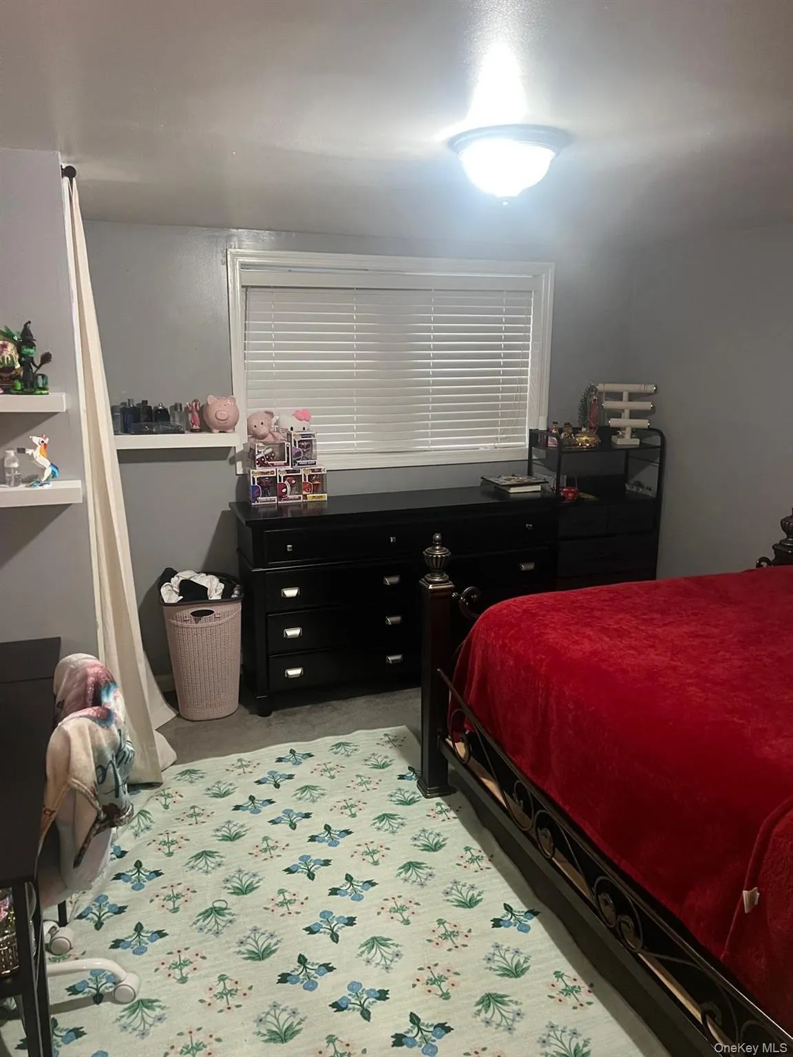 Bedroom with light colored carpet Bedroom with light colored carpet
