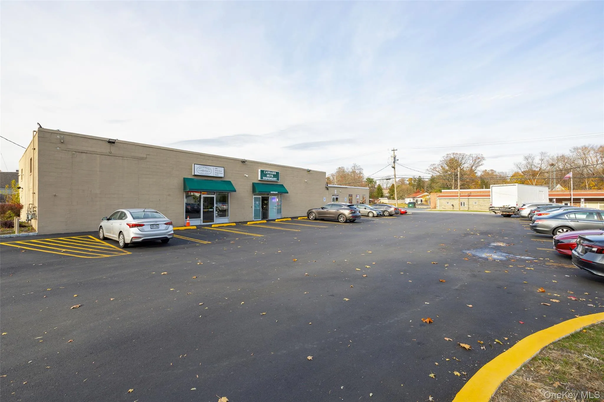 View of uncovered parking lot View of uncovered parking lot